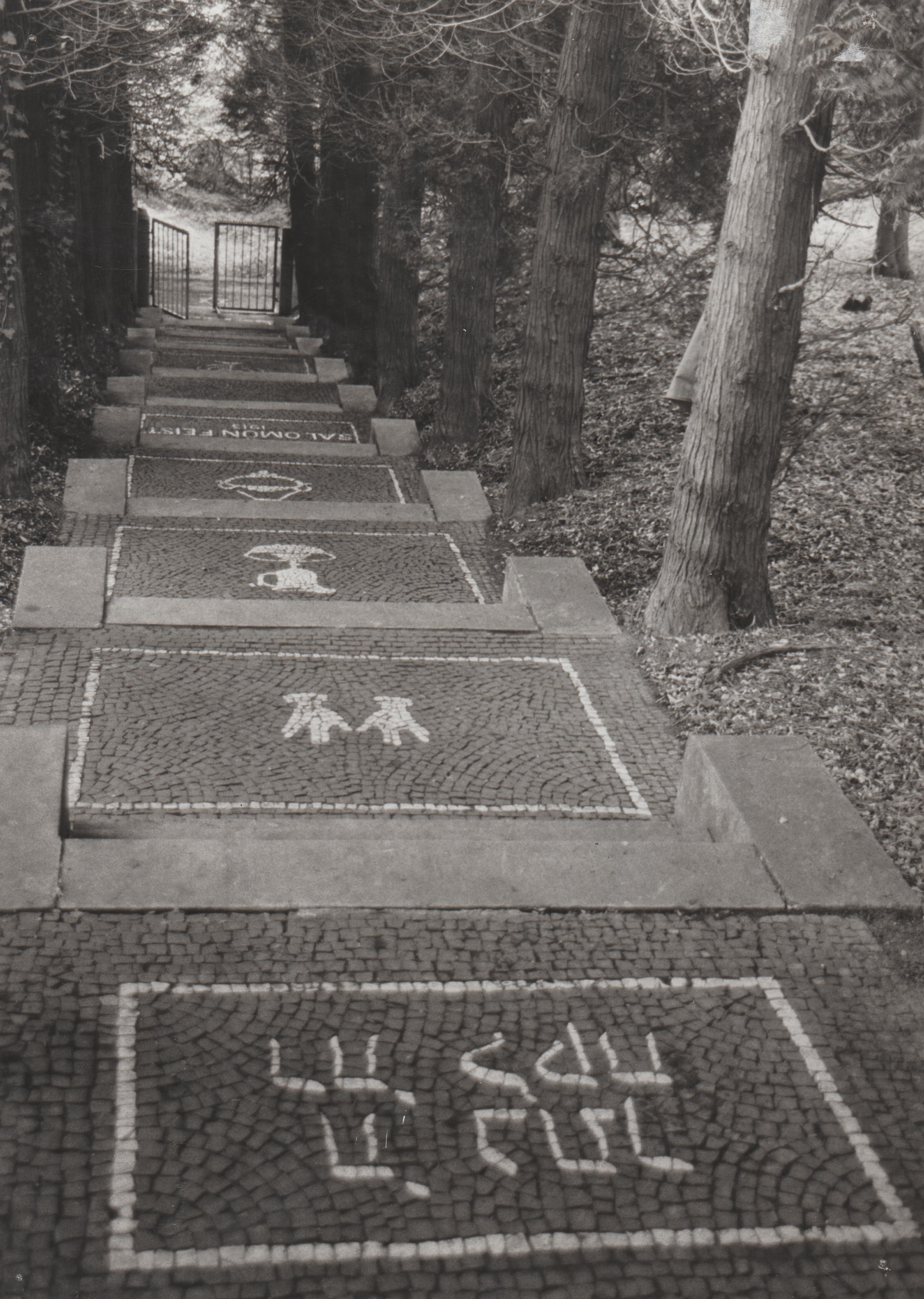 Treppenaufgang zum jüdischen Friedhof in Bendorf (REM CC BY-NC-SA)