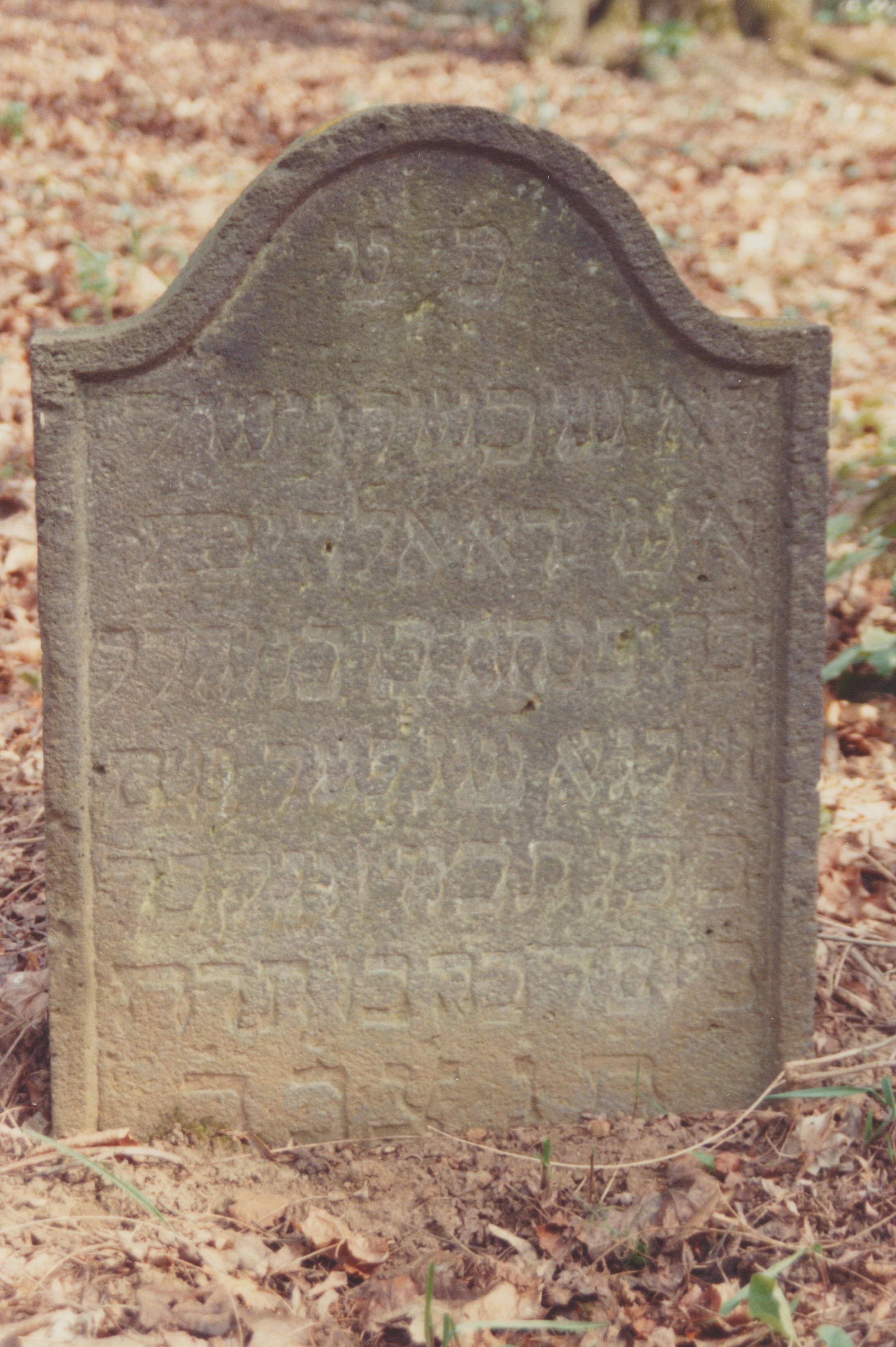 Grabstein auf dem jüdischen Friedhof in Bendorf (REM CC BY-NC-SA)