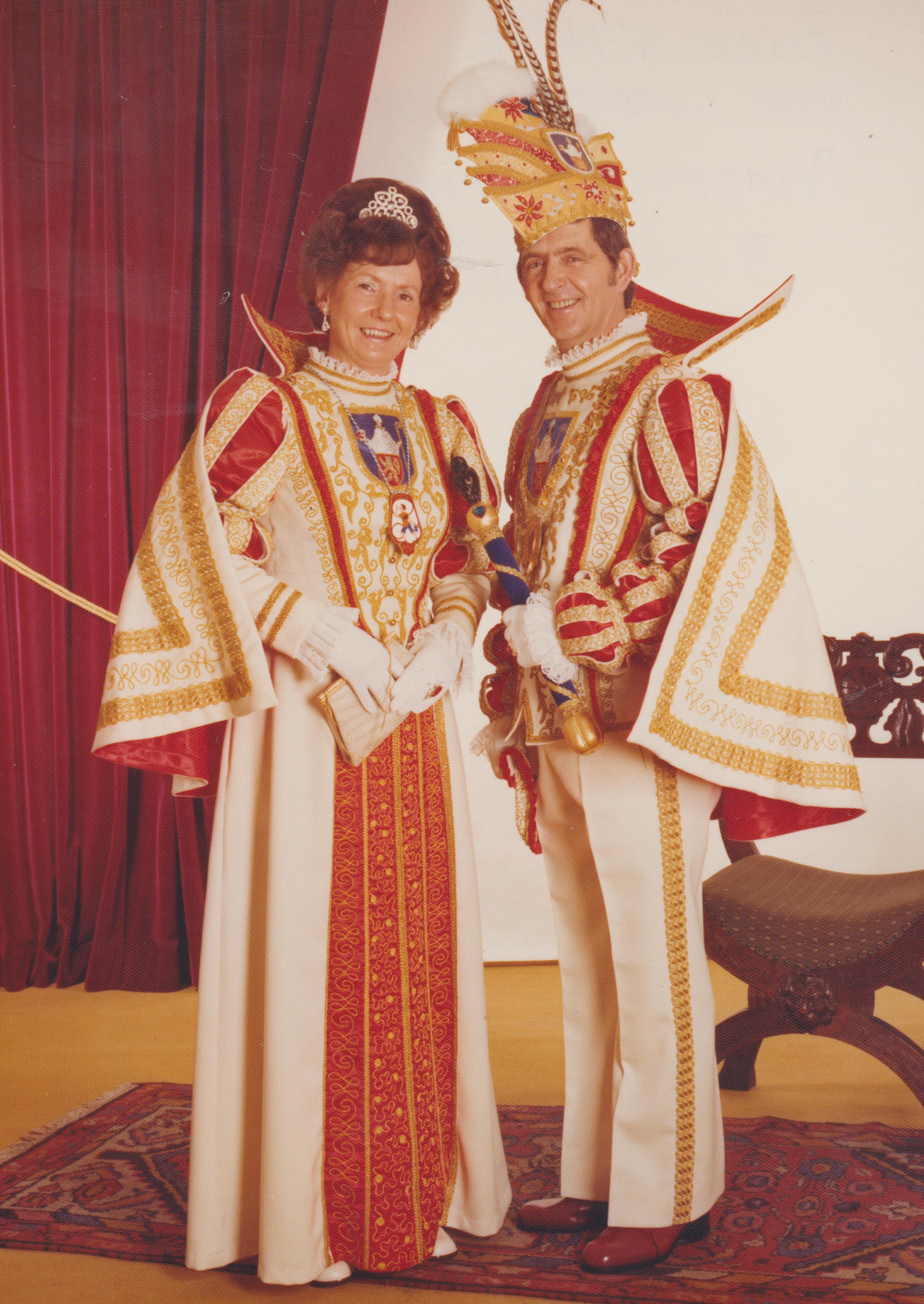 Prinzenpaar im Bendorfer Karneval 1977 (REM CC BY-NC-SA)