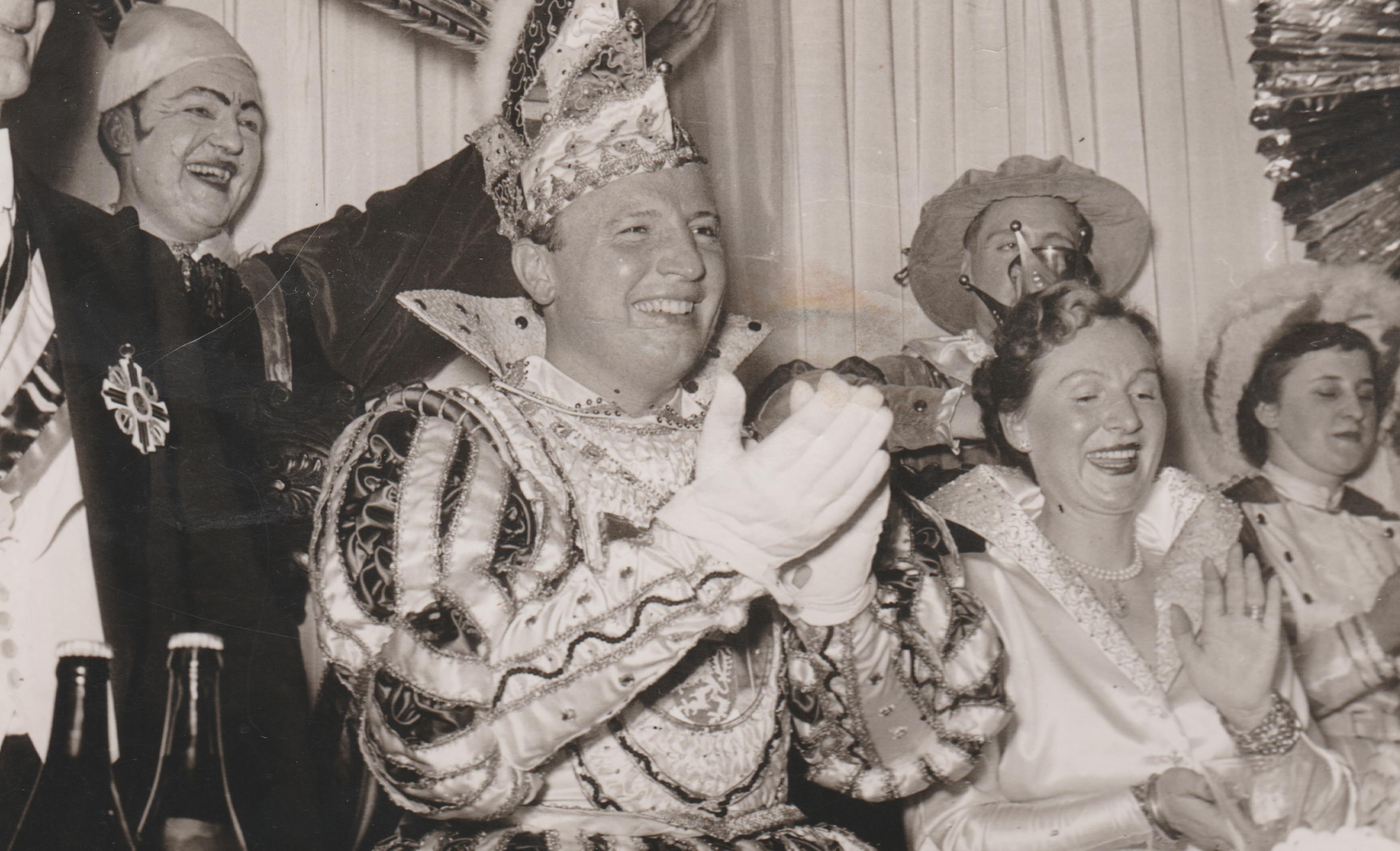 Prinzenpaar im Bendorfer Karneval 1953 (REM CC BY-NC-SA)