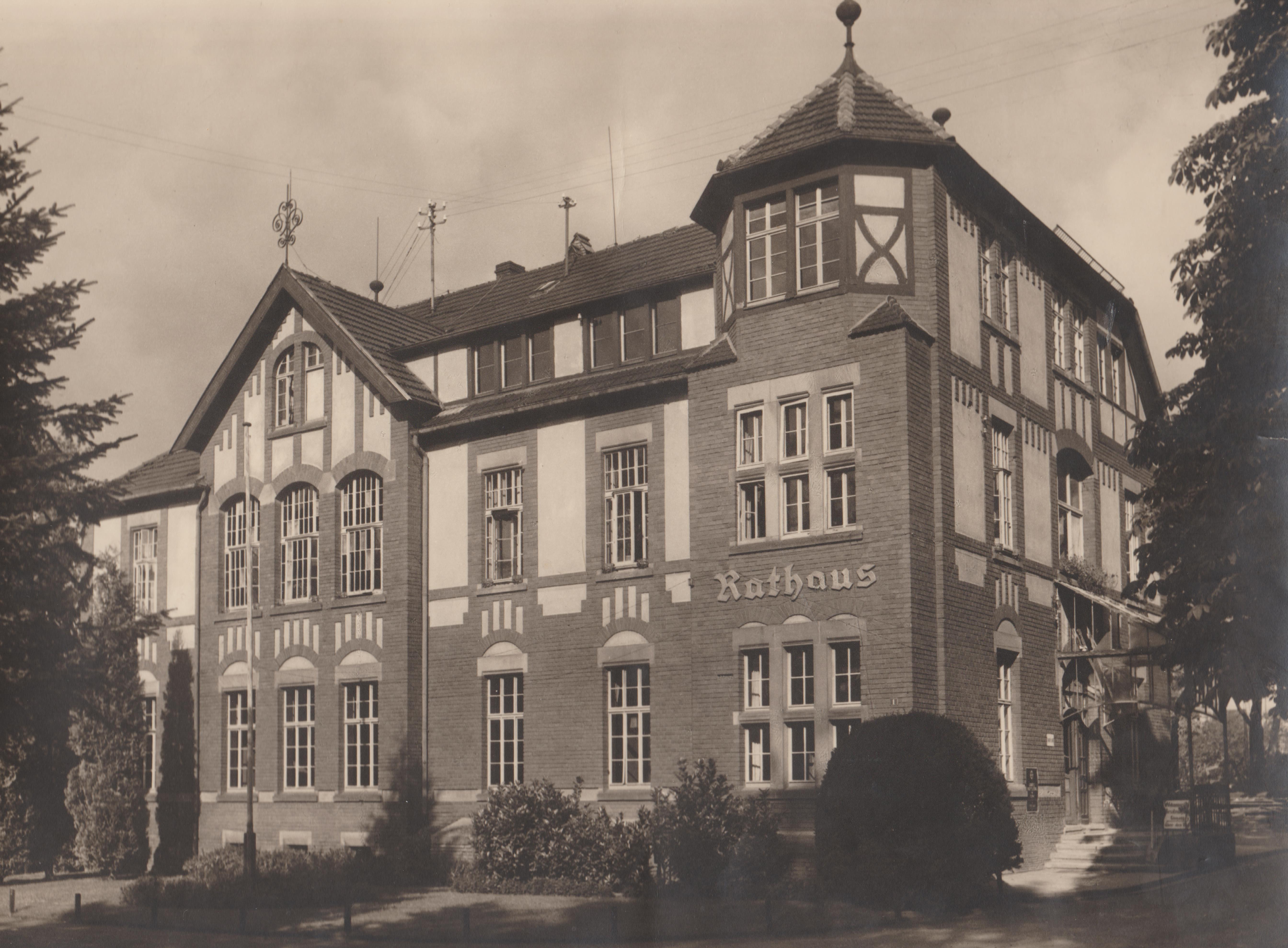 Rathaus der Stadt Bendorf im Stadtpark, 1935 (REM CC BY-NC-SA)
