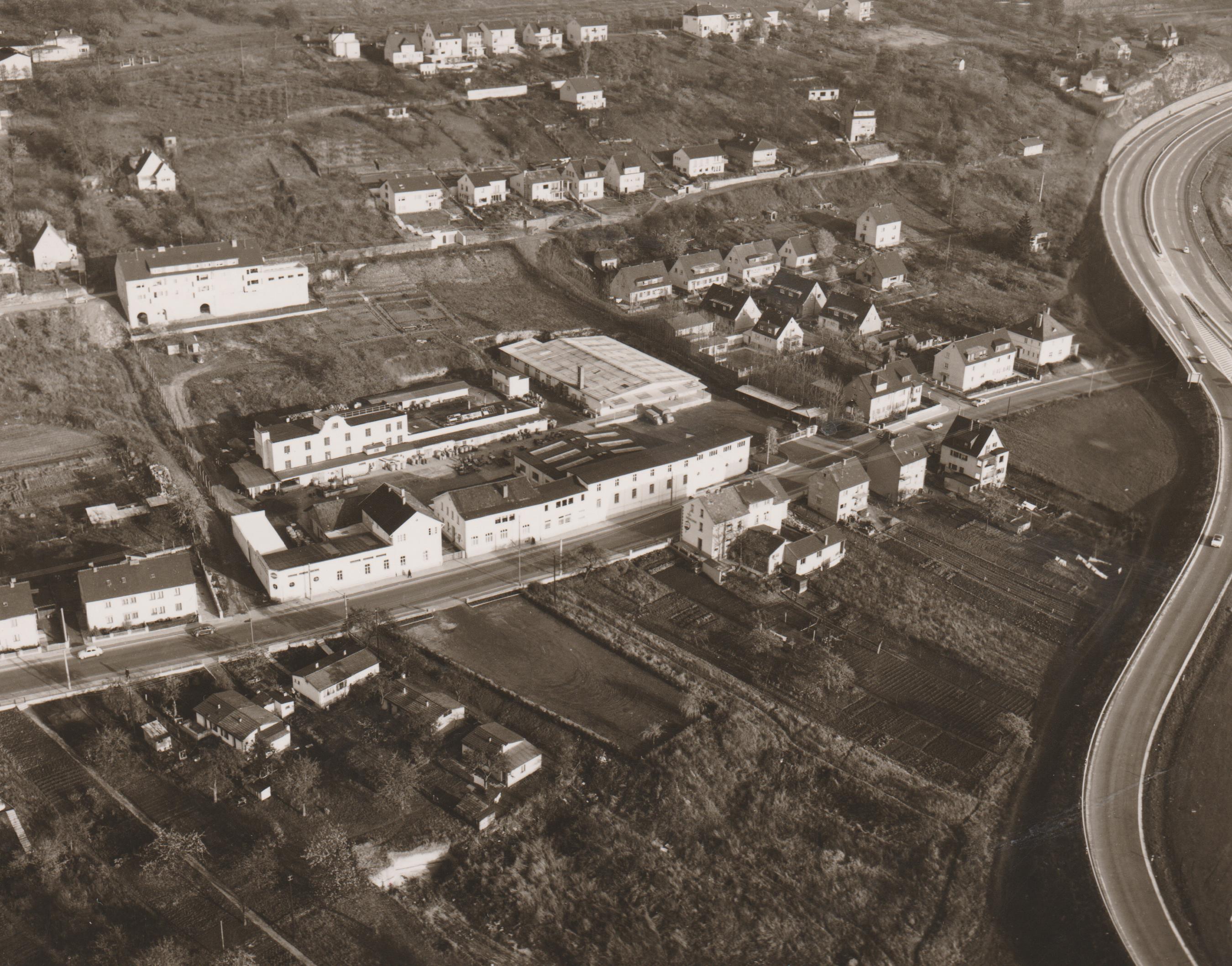 Luftaufnahme ehem. Reminol-Werke, Bendorf am Rhein 1964 (REM CC BY-NC-SA)