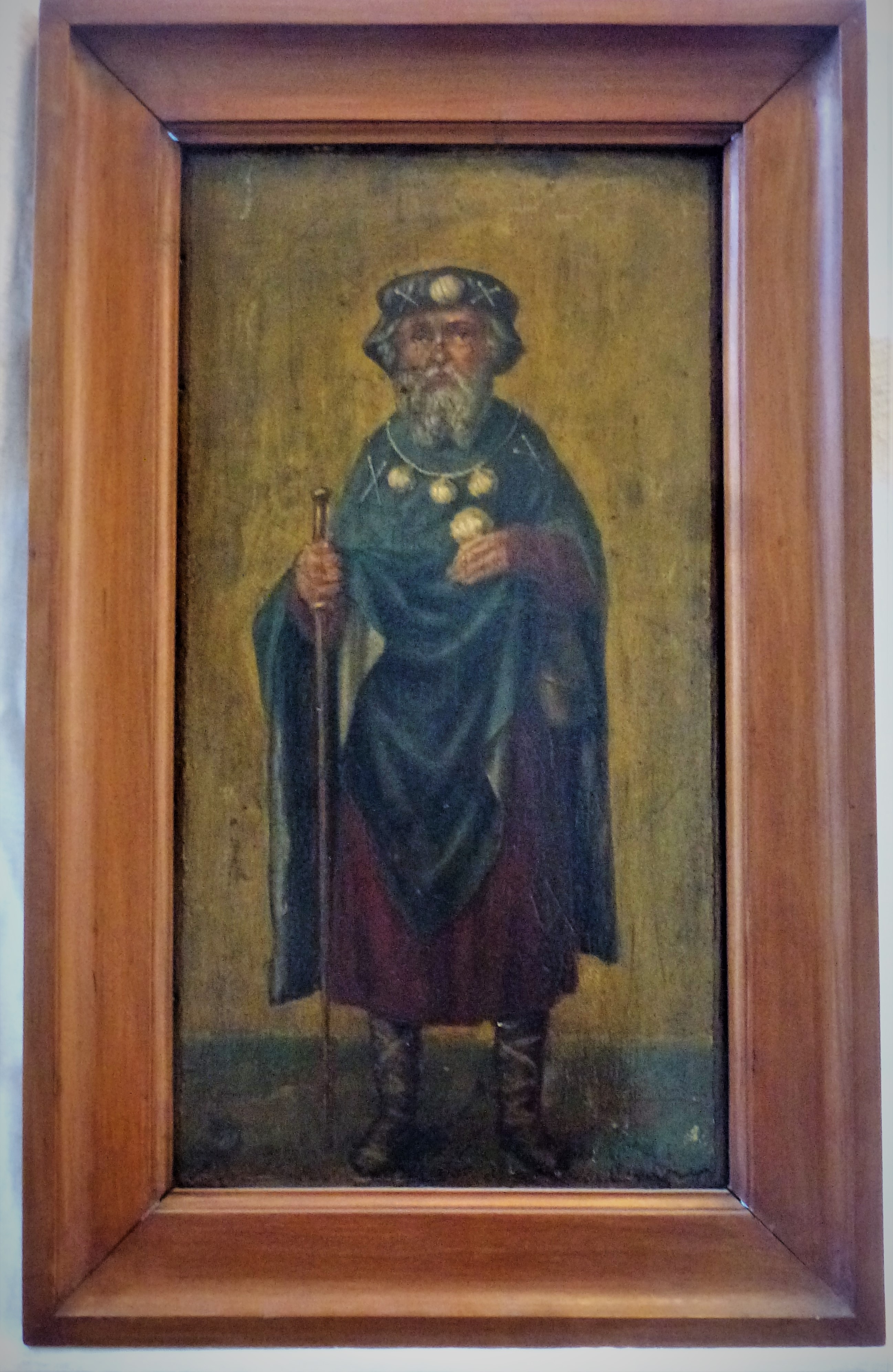 Heiliger Jakobus als Pilger (Heimatmuseum Schloss Sinzig CC BY-NC-SA)
