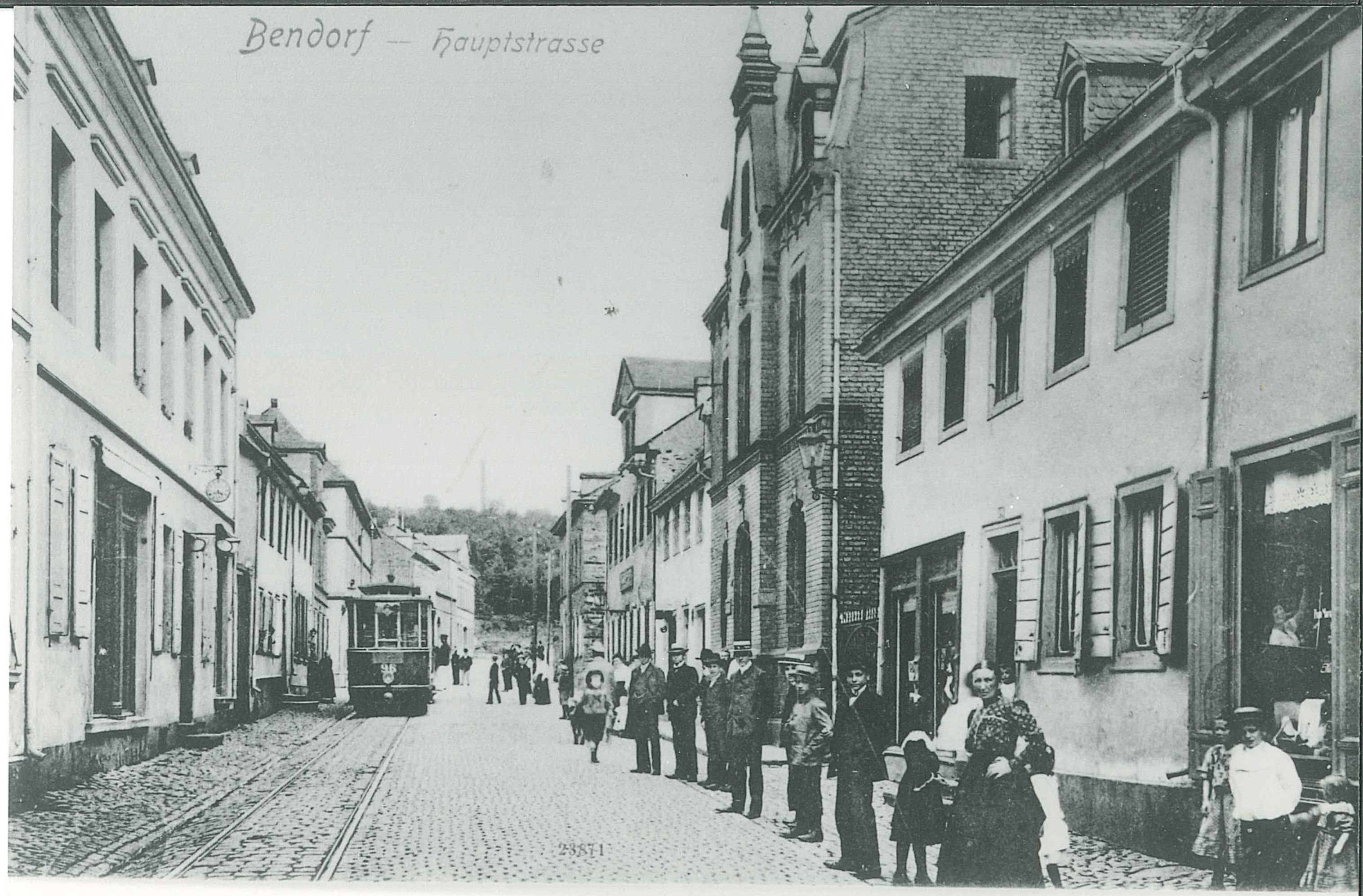 Bendorf Hauptstraße 1907 (REM CC BY-NC-SA)
