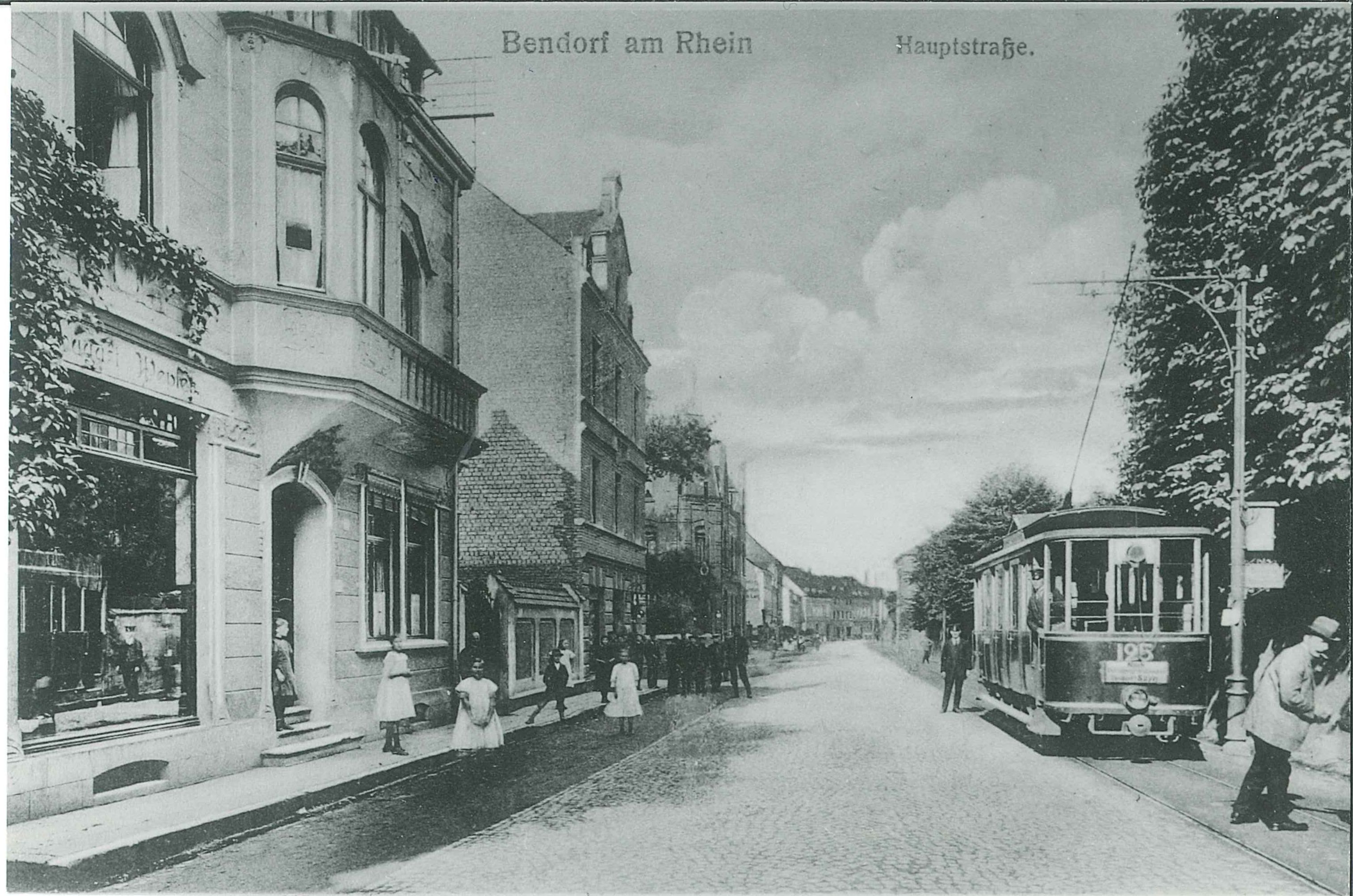 Bendorf Hauptstraße am Stadtpark, 1916 (REM CC BY-NC-SA)