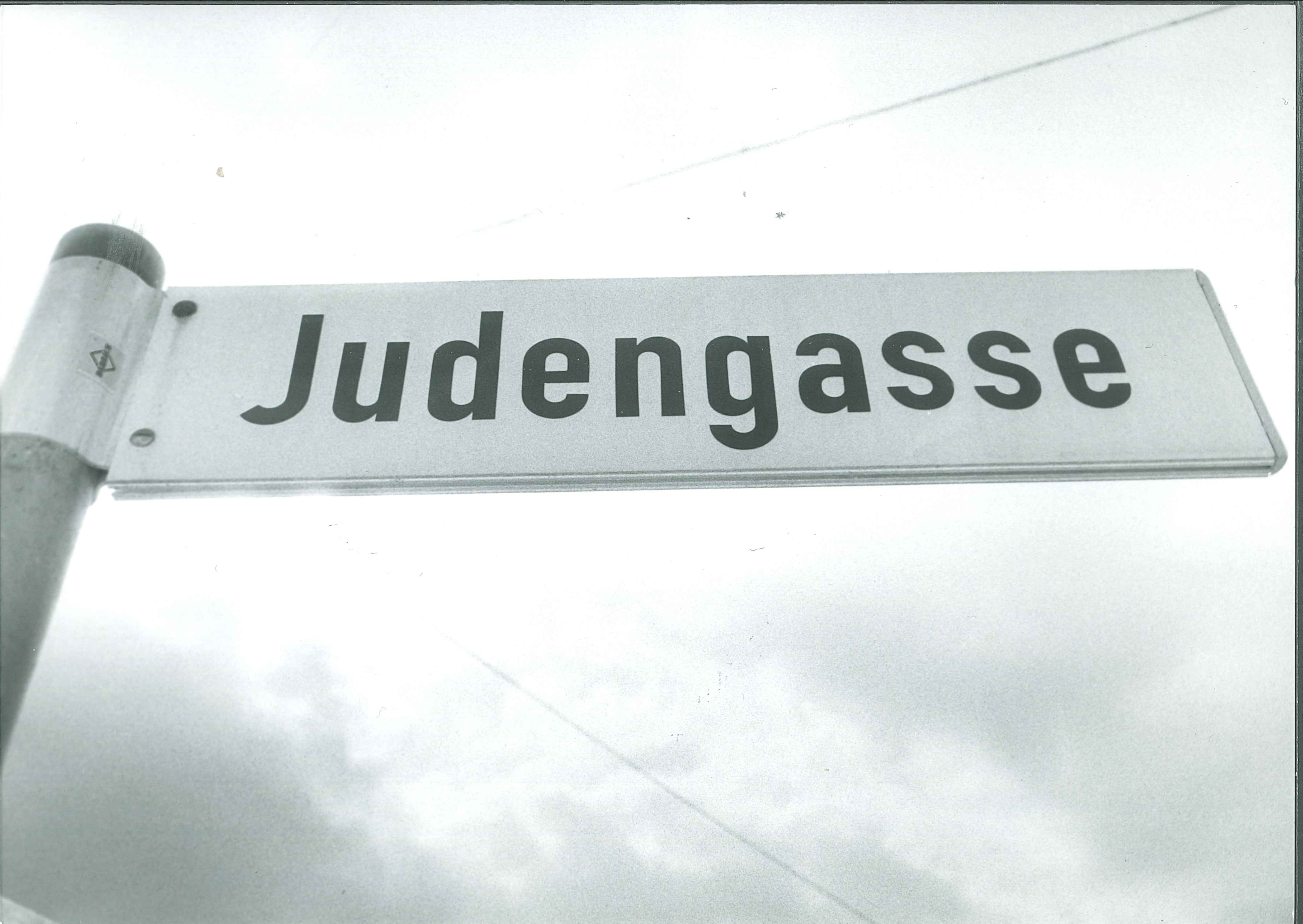 Straßenschild Judengasse Bendorf (REM CC BY-NC-SA)