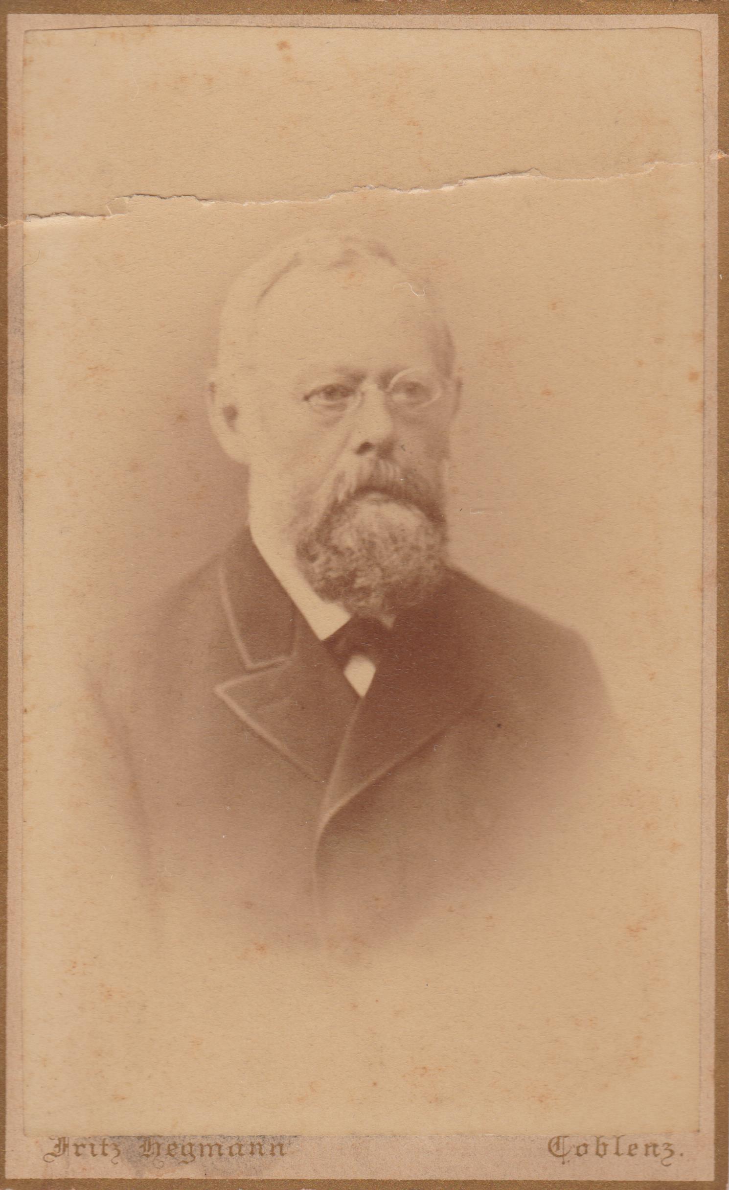 Portrait von Franz Remy, 1880 er Jahre (REM CC BY-NC-SA)