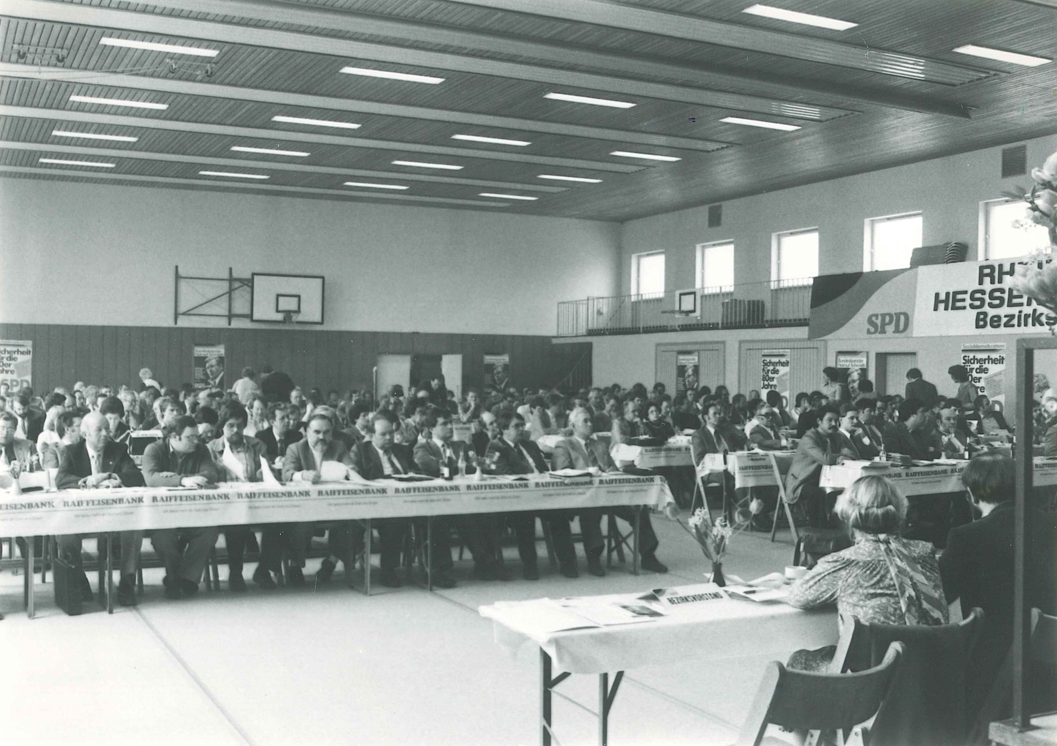 SPD-Bezirksparteitag Stadthalle Bendorf 1980 (REM CC BY-NC-SA)