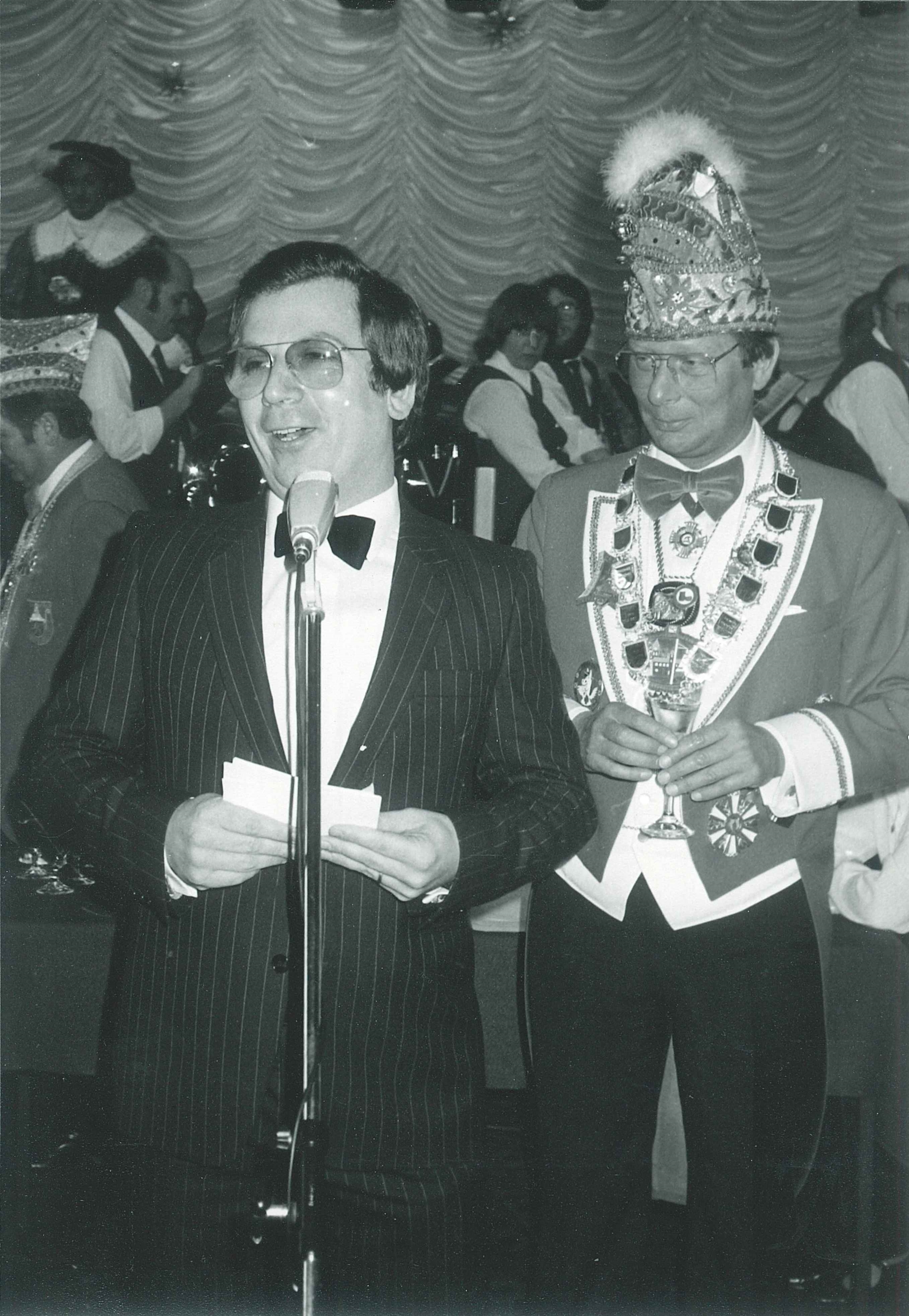 Gerd Saxer im Karneval, 1981 (REM CC BY-NC-SA)