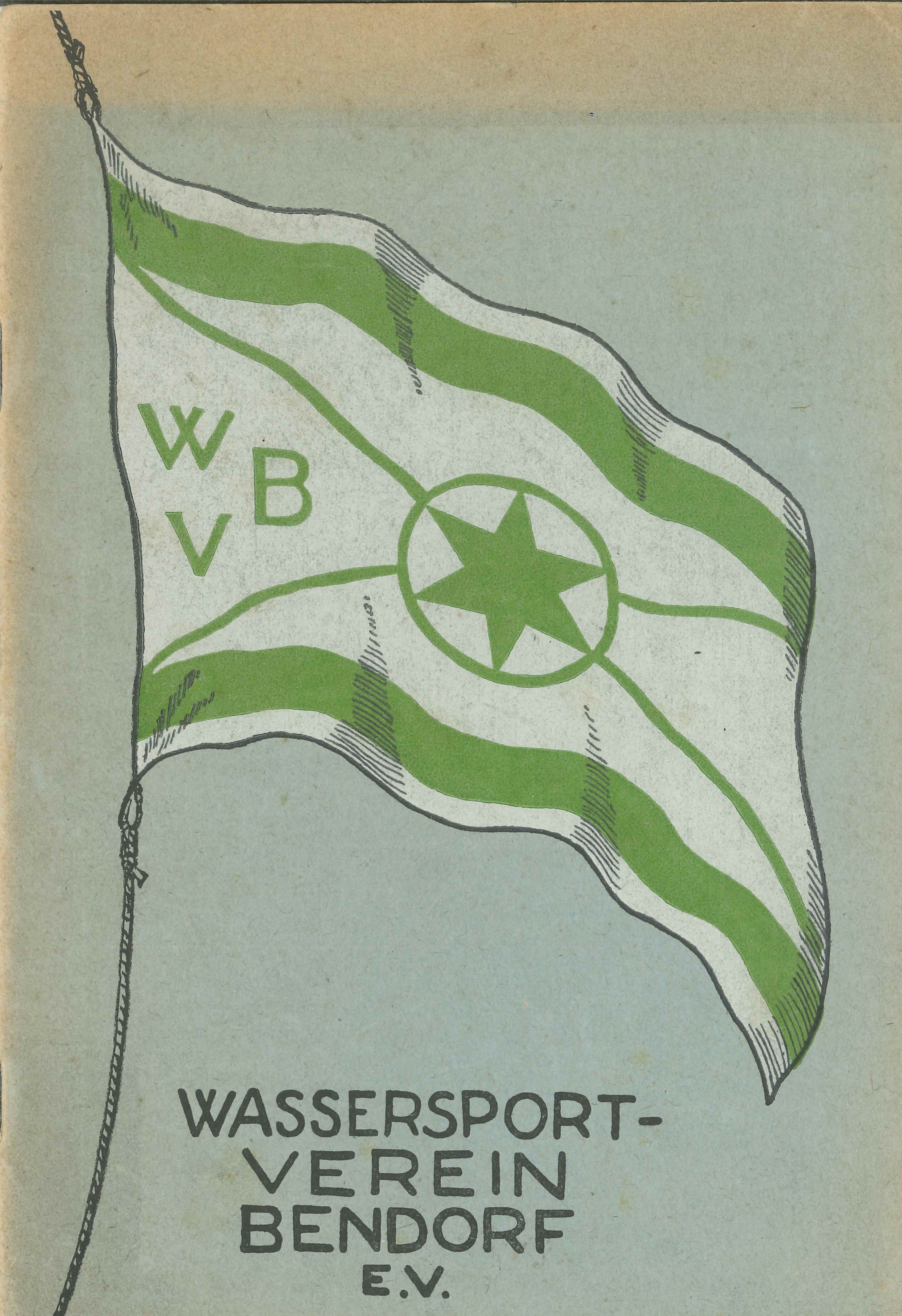 Monatsschrift Wassersportverein Bendorf e. V., 1929 (Rheinisches Eisenkunstguss-Museum CC BY-NC-SA)