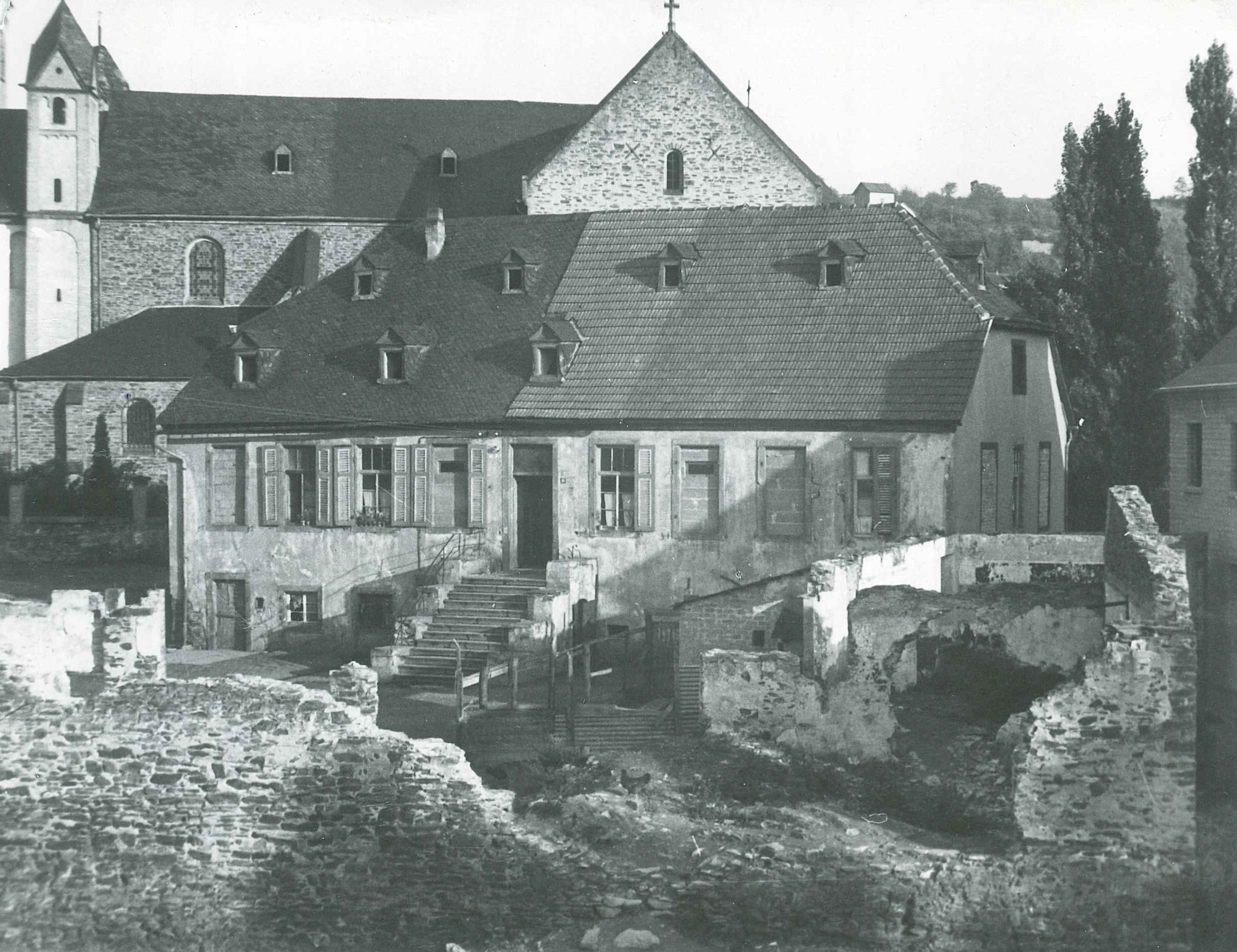 Ehemalige evangelische Schule Bendorf, 1954 (REM CC BY-NC-SA)