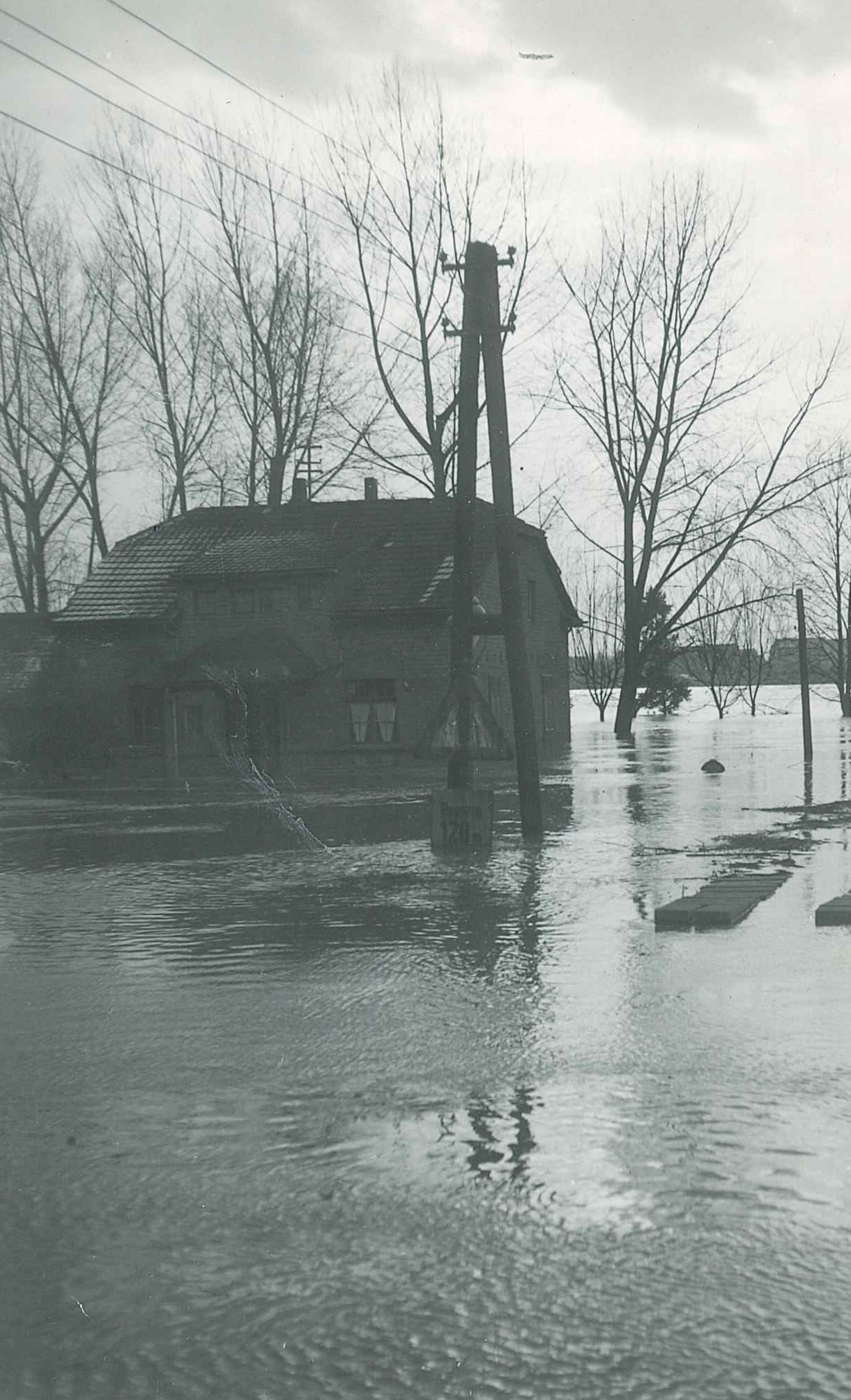 Hochwasser in Bendorf, 1955 (REM CC BY-NC-SA)