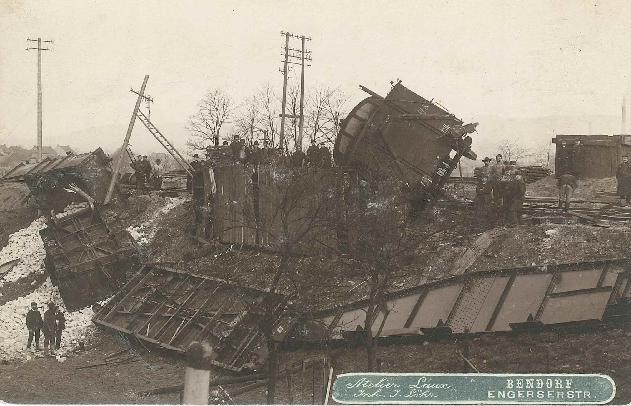 Eisenbahnzusammenstoß in Mülhofen, 1909 (REM CC BY-NC-SA)