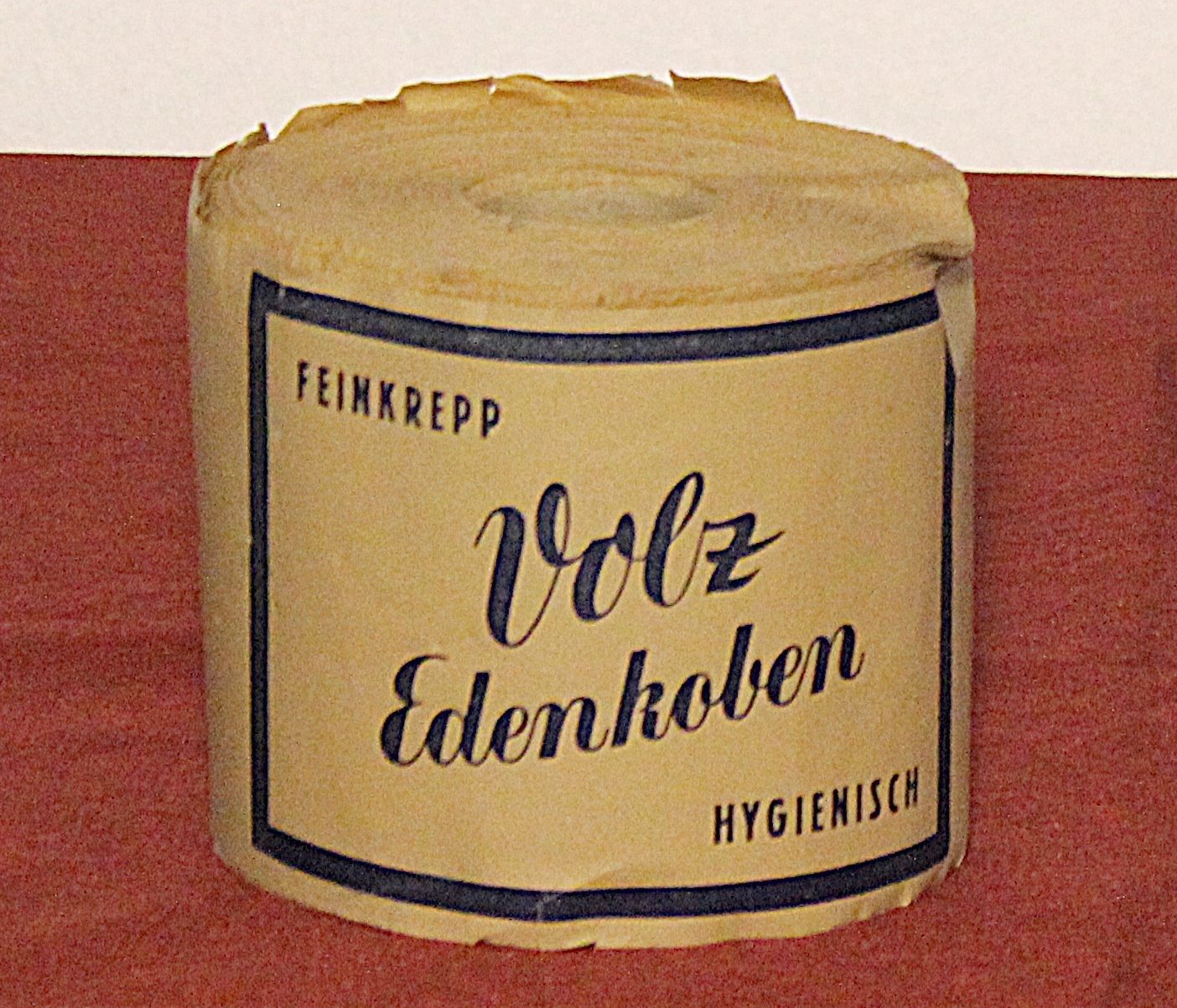 Toilettenpapier (Museum für Weinbau und Stadtgeschichte Edenkoben CC BY-NC-SA)