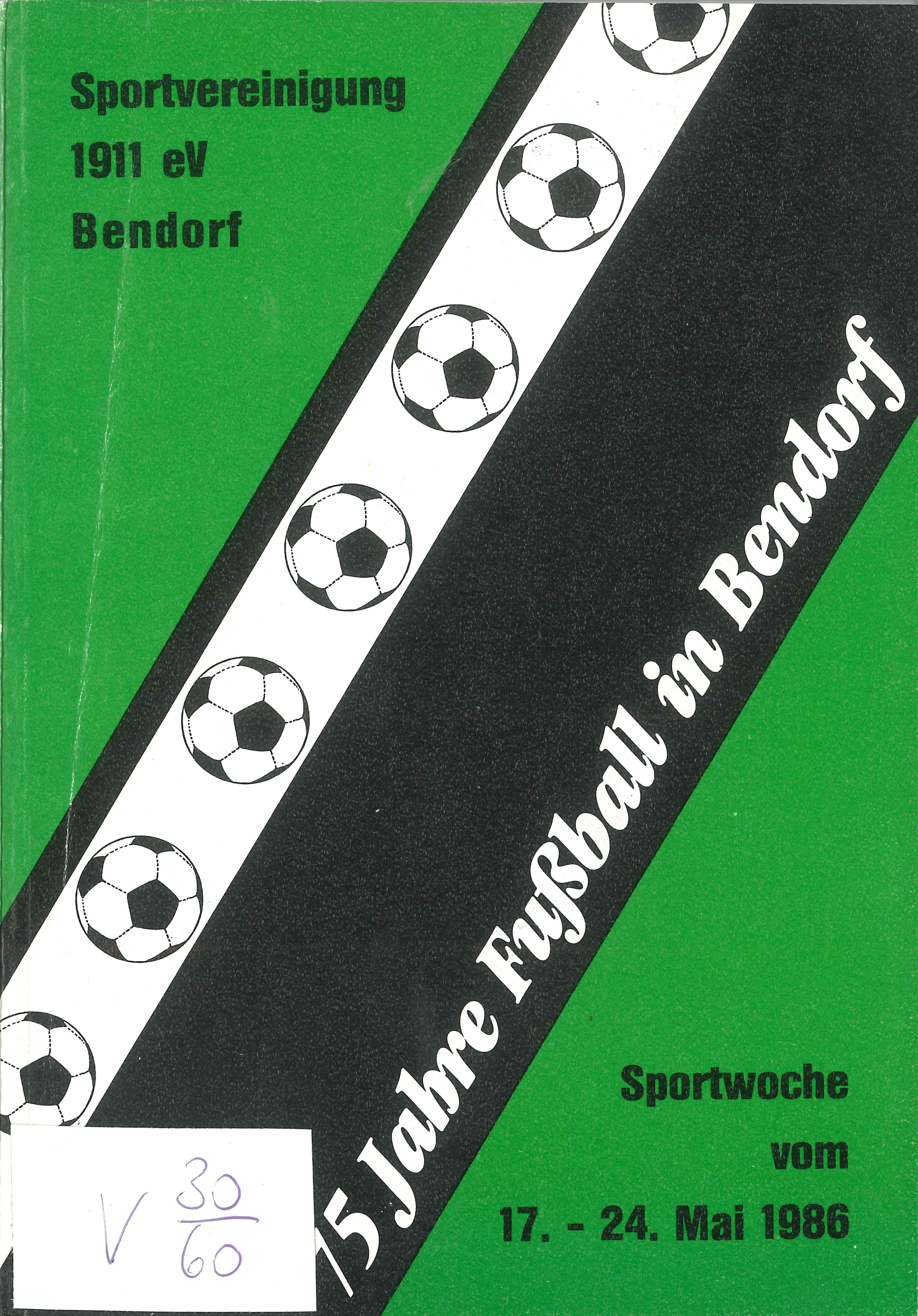 75 Jahre Fußball Bendorf 1986 (Rheinisches Eisenkunstguss-Museum CC BY-NC-SA)
