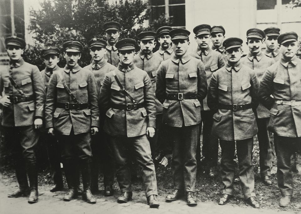 Separatistengruppe 1923/24, vermutlich in Speyer (Historisches Museum der Pfalz, Speyer CC BY)