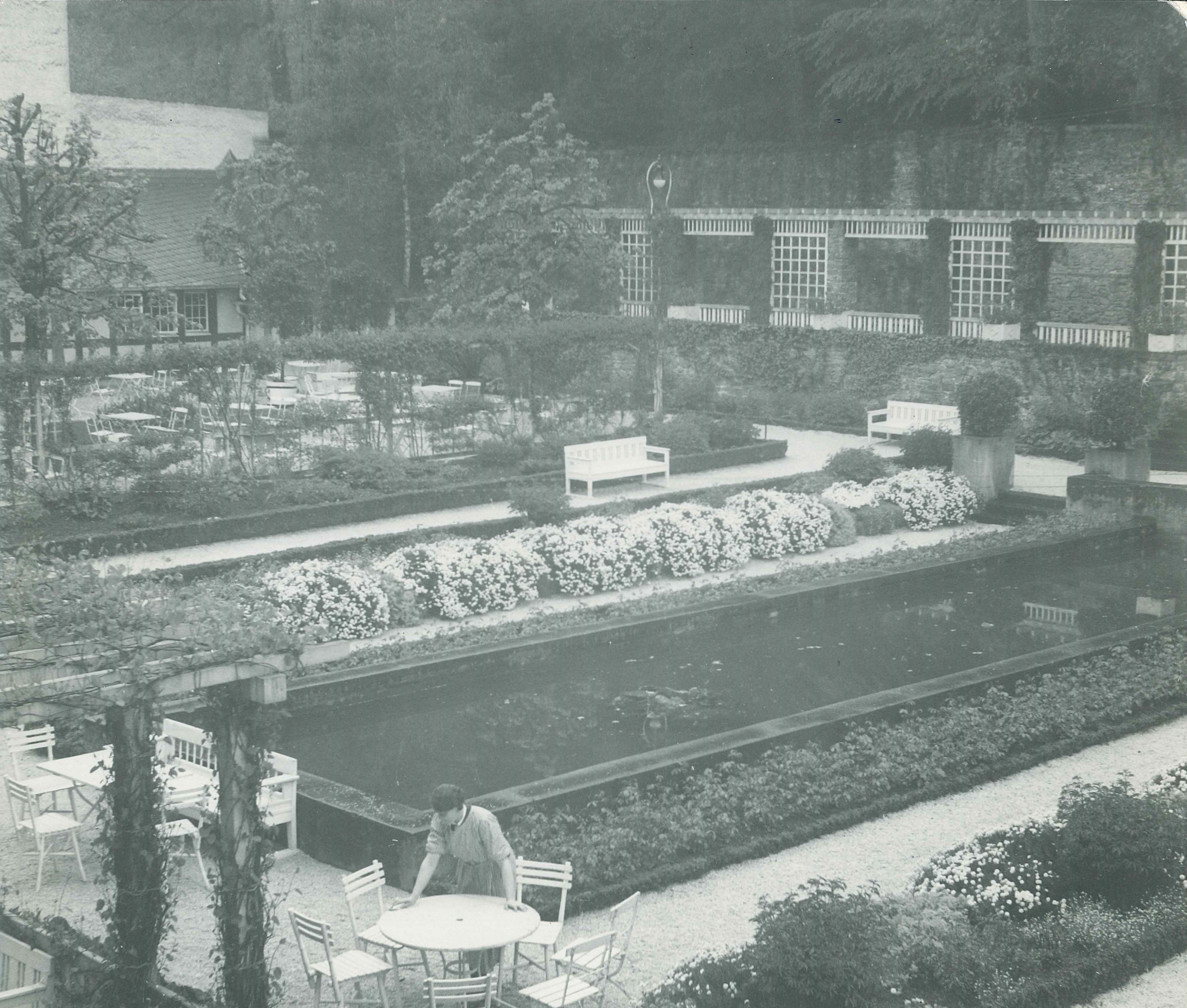 Krupp'sches Erholungsheim in Sayn, Gartenanlagen 1930 (REM CC BY-NC-SA)