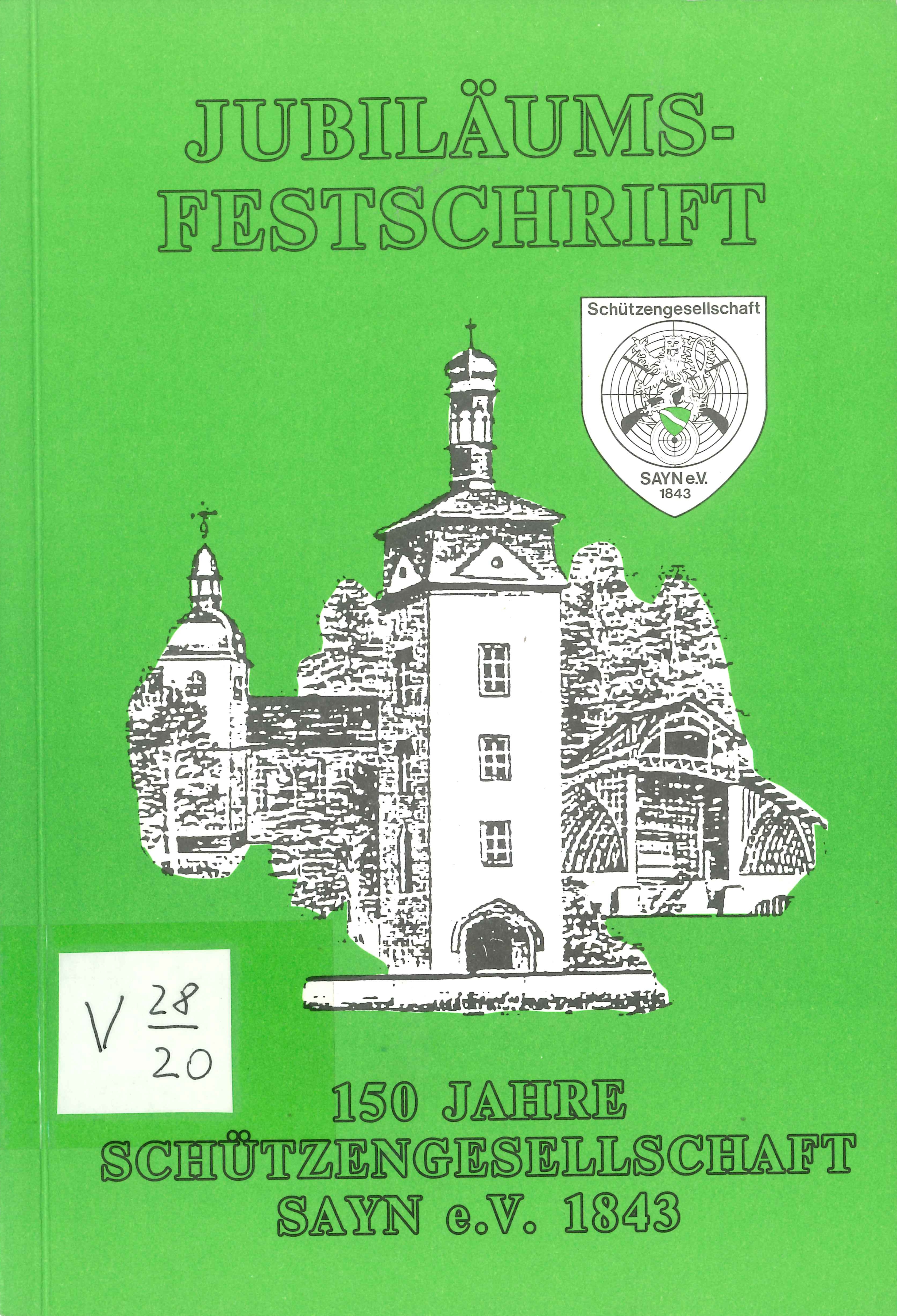 Festschrift Schützengesellschaft Sayn 1993 (Rheinisches Eisenkunstguss-Museum CC BY-NC-SA)