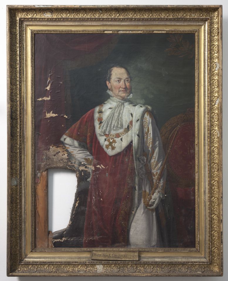 Repräsentationsporträt des Königs Max Joseph I von Bayern (Historisches Museum der Pfalz, Speyer CC BY)