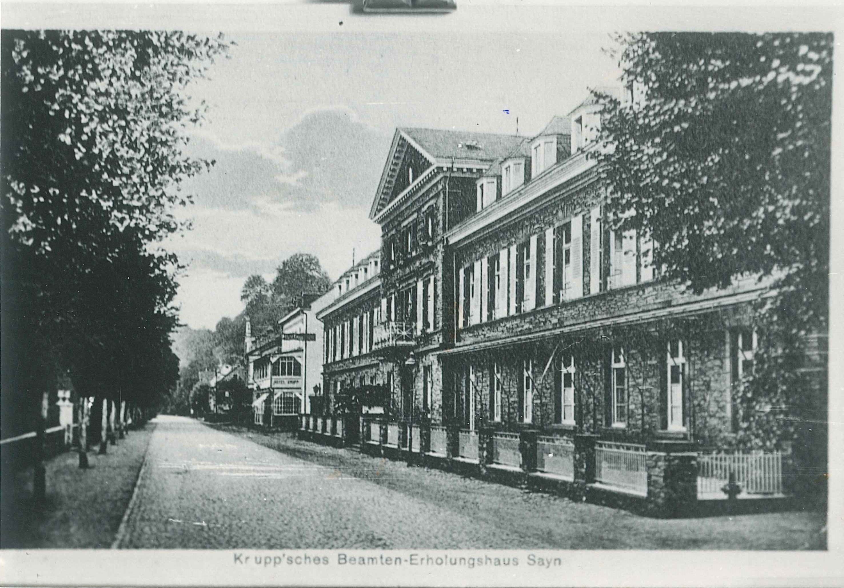 Krupp'sches Erholungsheim in Sayn, Außenfassade 1935 (REM CC BY-NC-SA)