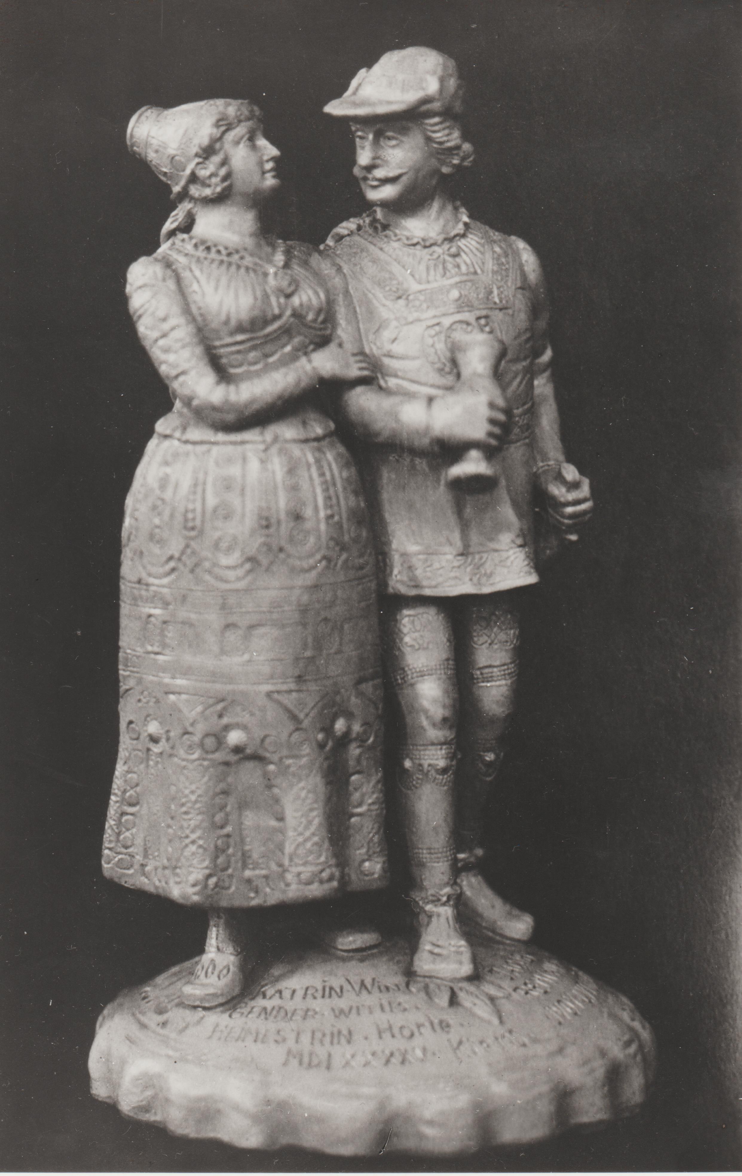 Jacob Remy & Catharina Wingender, Keramikfigur, 1898 (REM CC BY-NC-SA)