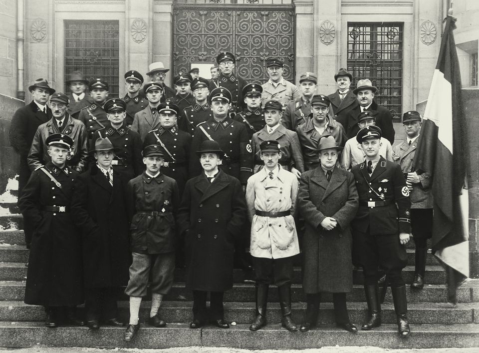 Gruppenaufnahme von Mitgliedern des °Bund Oberland°, 1932 (Historisches Museum der Pfalz, Speyer CC BY)
