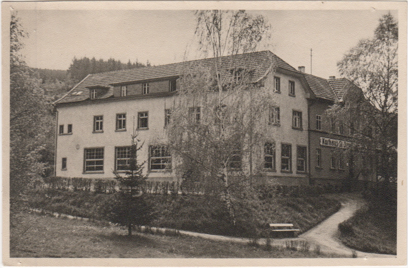 Kurhaus St. Josef-Sprudel nach 1960 (Heimatmuseum und -Archiv Bad Bodendorf CC BY-NC-SA)