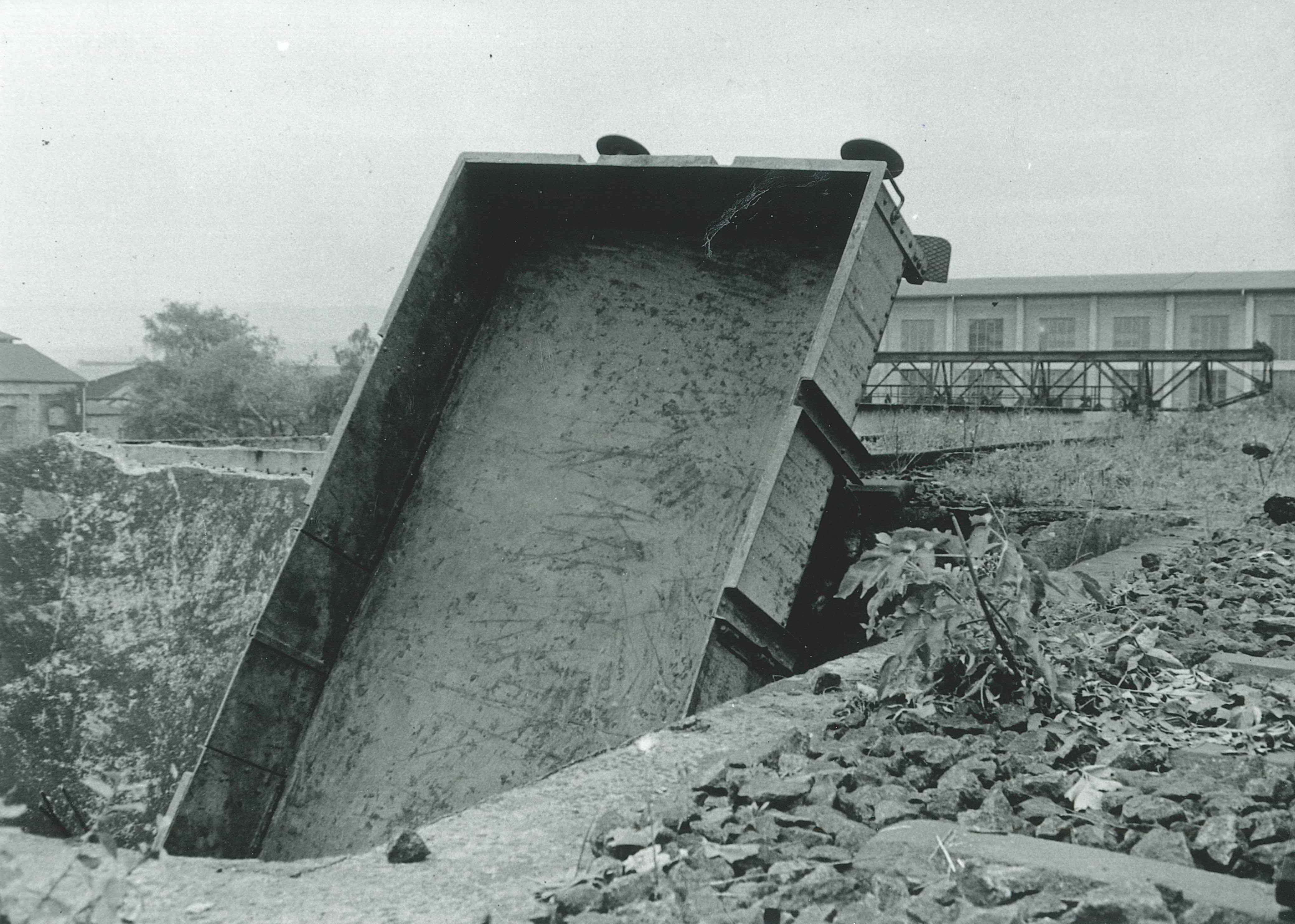 Güterwagen, Concordia-Hütte Mülhofen, nach 1957 (Thyssen Konzernarchiv Duisburg CC BY-NC-SA)