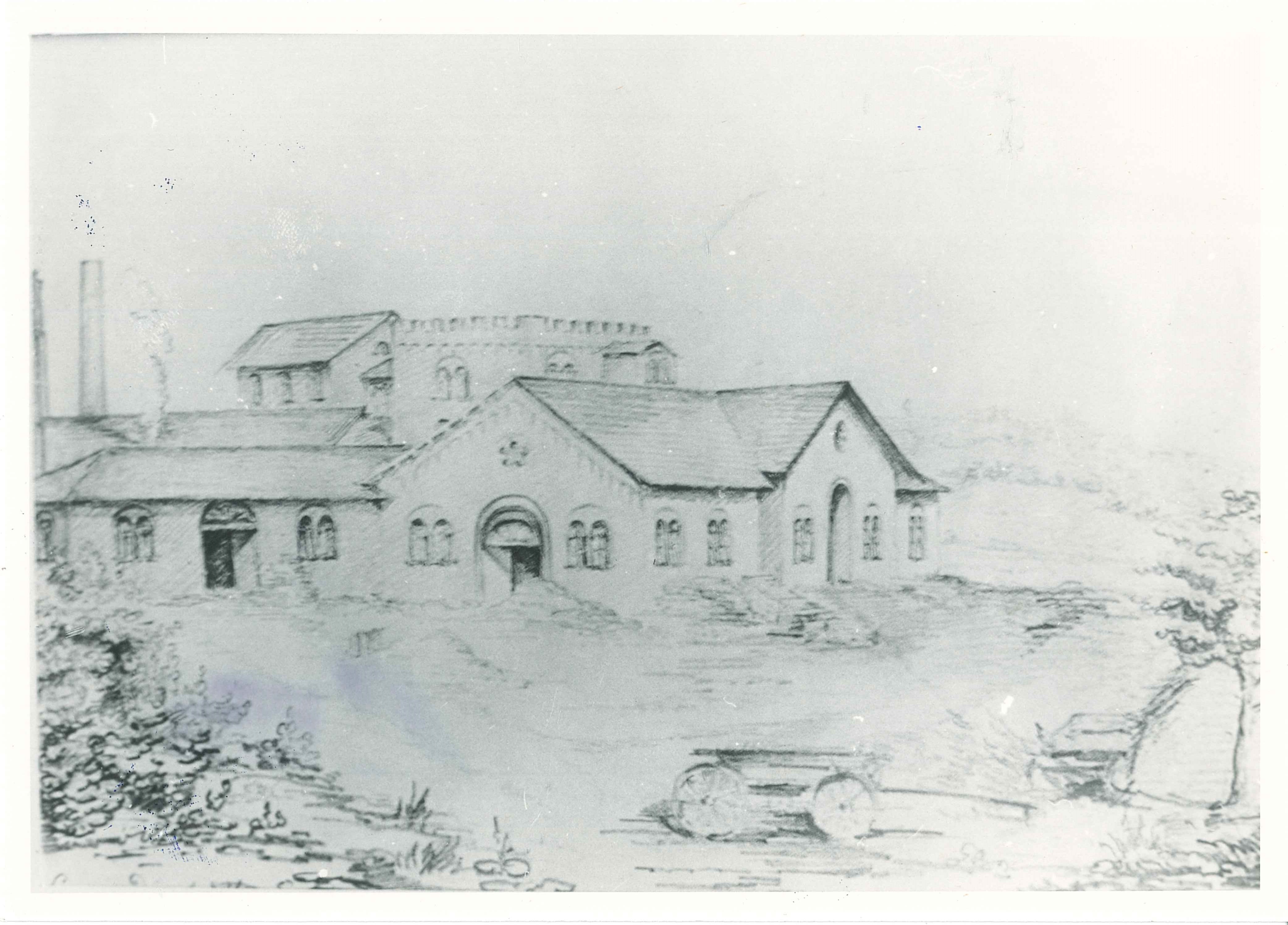 Concordia-Hütte in Mülhofen im Jahr 1840 (REM CC BY-NC-SA)