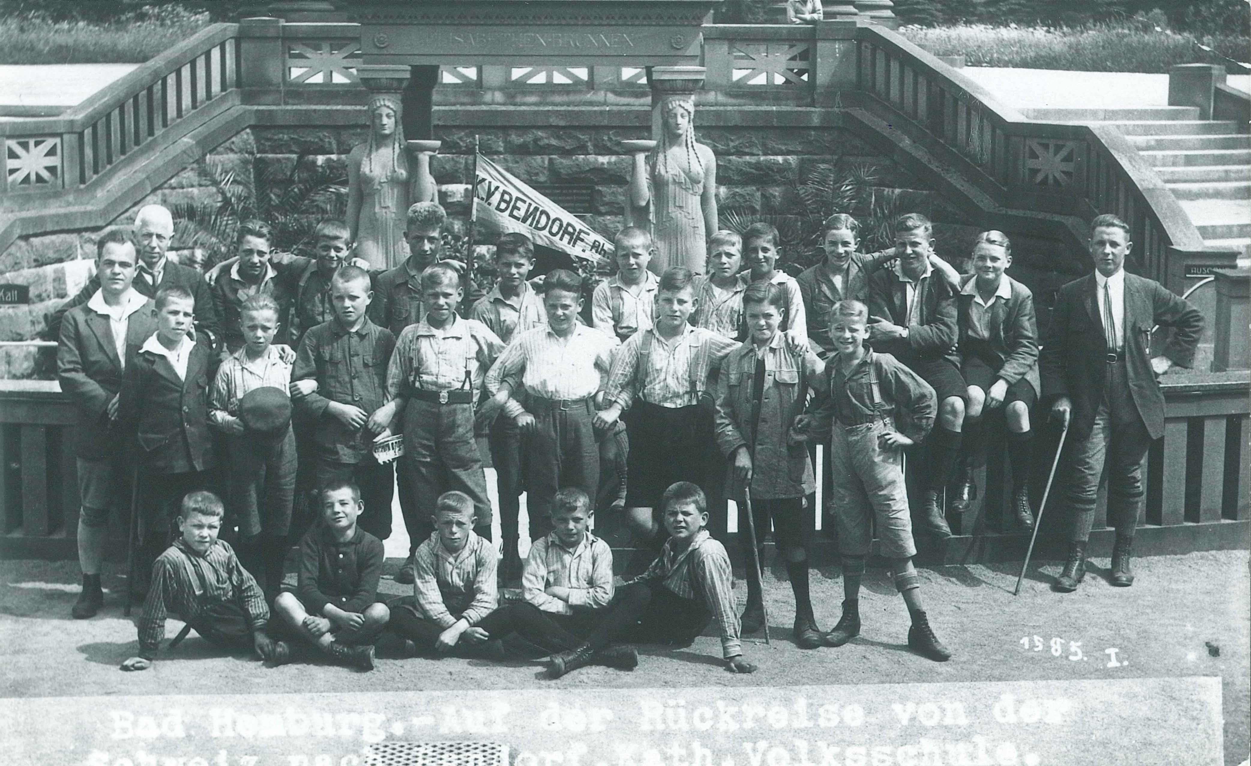 Ehemalige Katholische Knabenschule Bendorf, Schulausflug 1926 (REM CC BY-NC-SA)