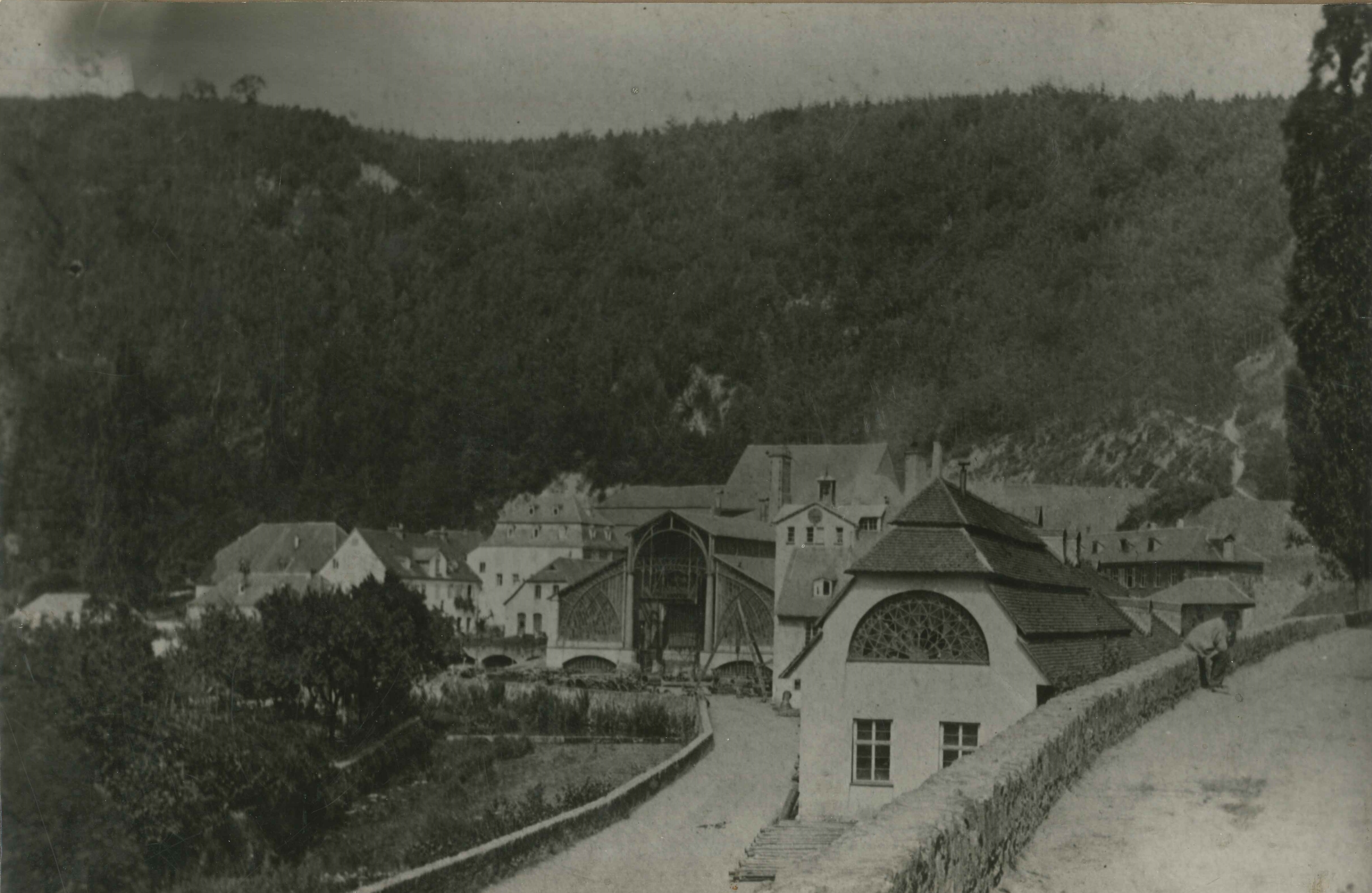 Die Sayner Hütte um 1869 (REM CC BY-NC-SA)