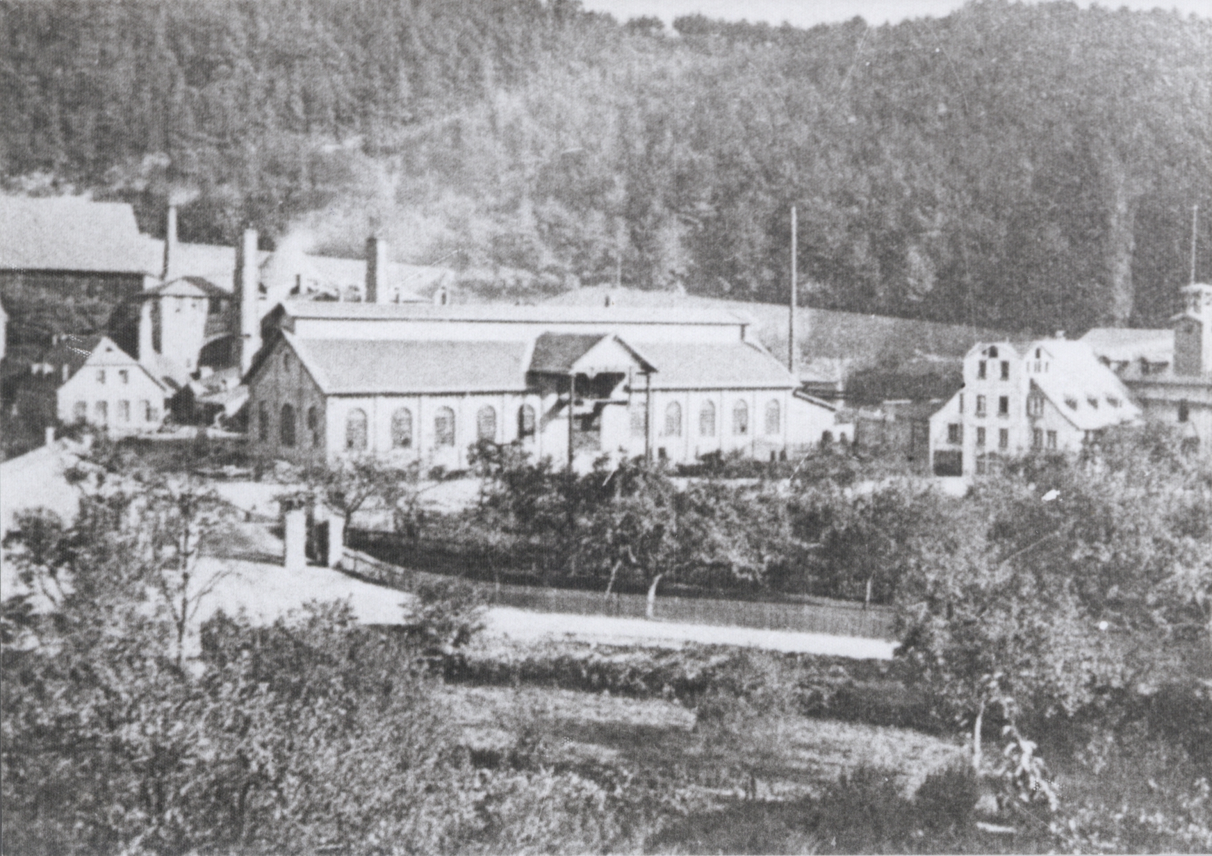 Die Sayner Hütte um 1880 (REM CC BY-NC-SA)