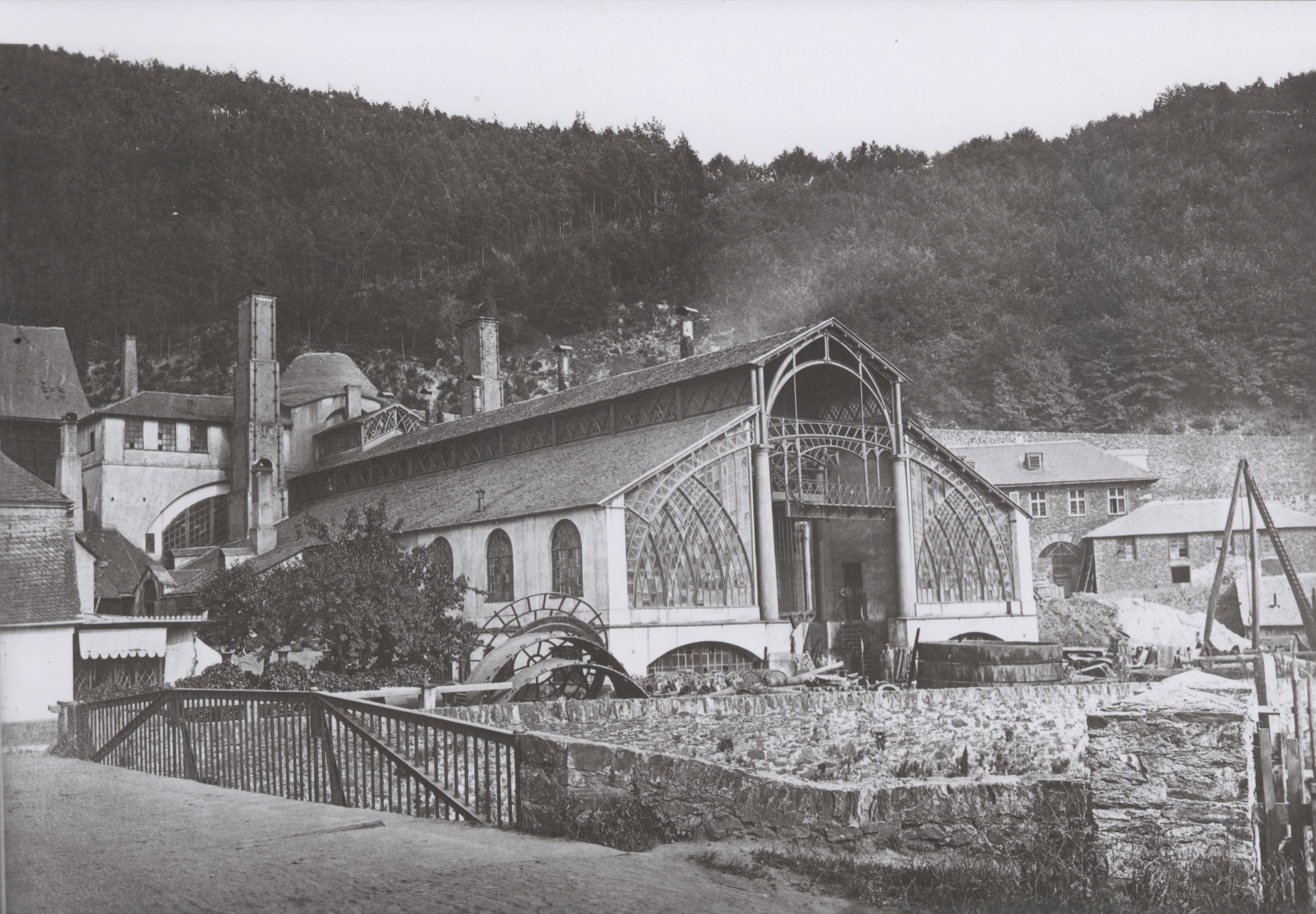 Gießhalle der Sayner Hütte, 1880 (REM CC BY-NC-SA)