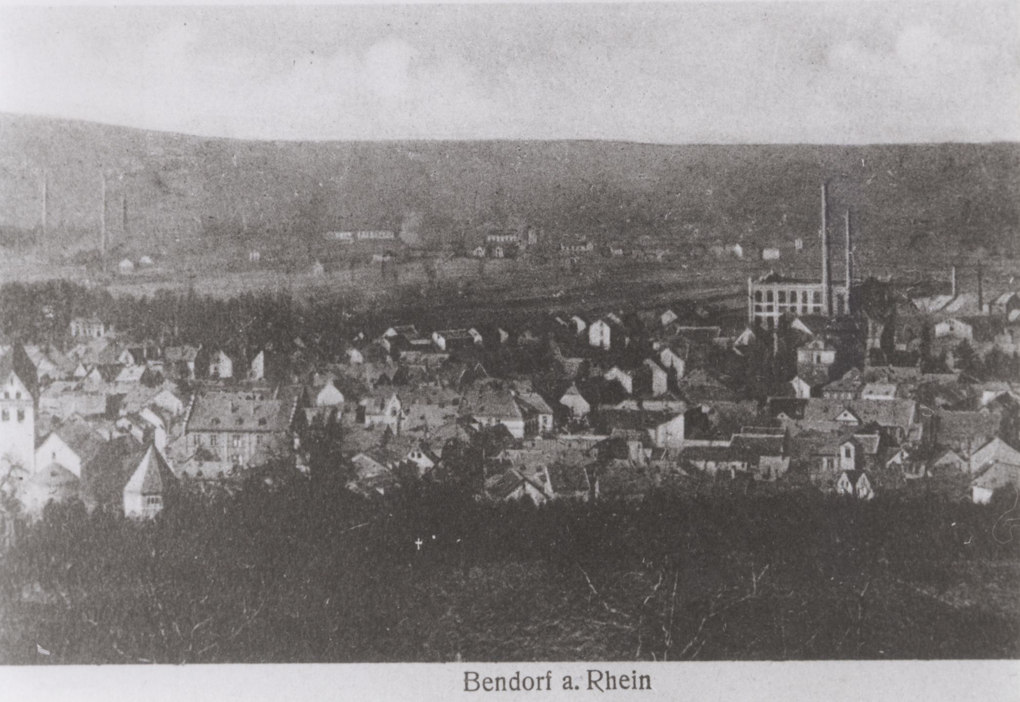Bendorf am Rhein, Luftaufnahme 1910 (REM CC BY-NC-SA)