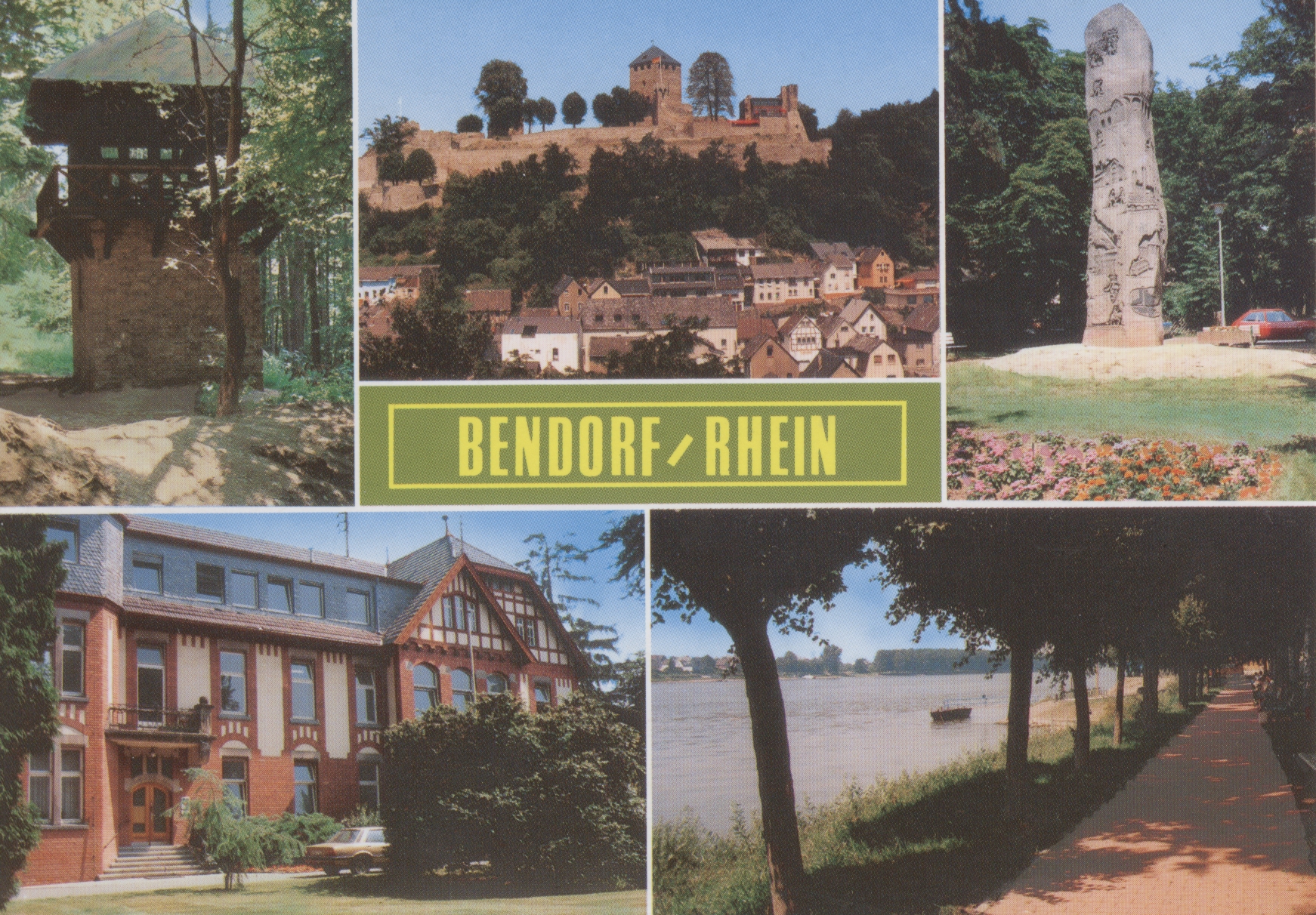 Ansichtskarte der Stadt Bendorf, 1990er Jahre (REM CC BY-NC-SA)