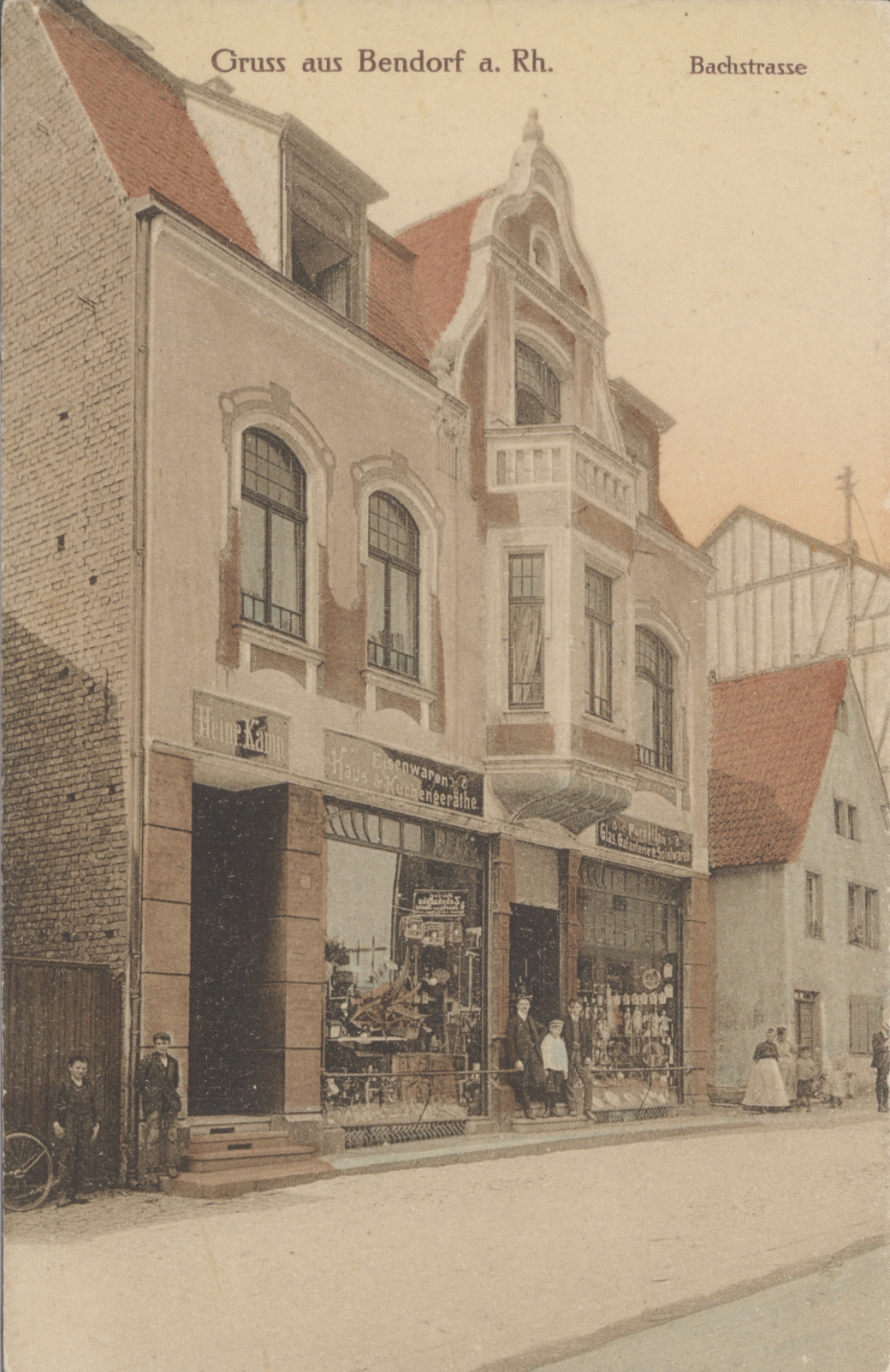 Bendorf am Rhein, Bachstrasse 1905 (REM CC BY-NC-SA)