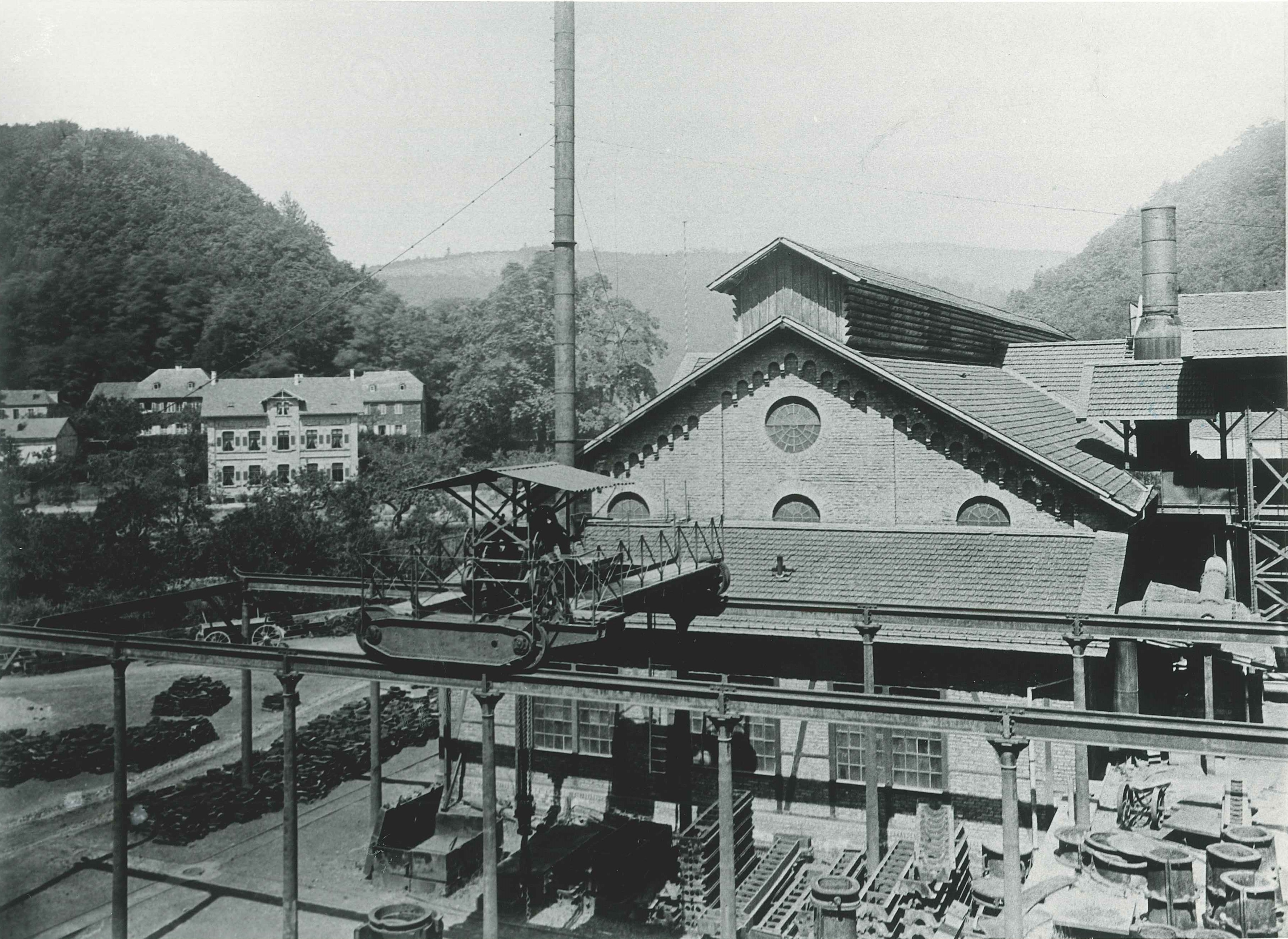Kranbahn der Sayner Hütte, 1877 (REM CC BY-NC-SA)