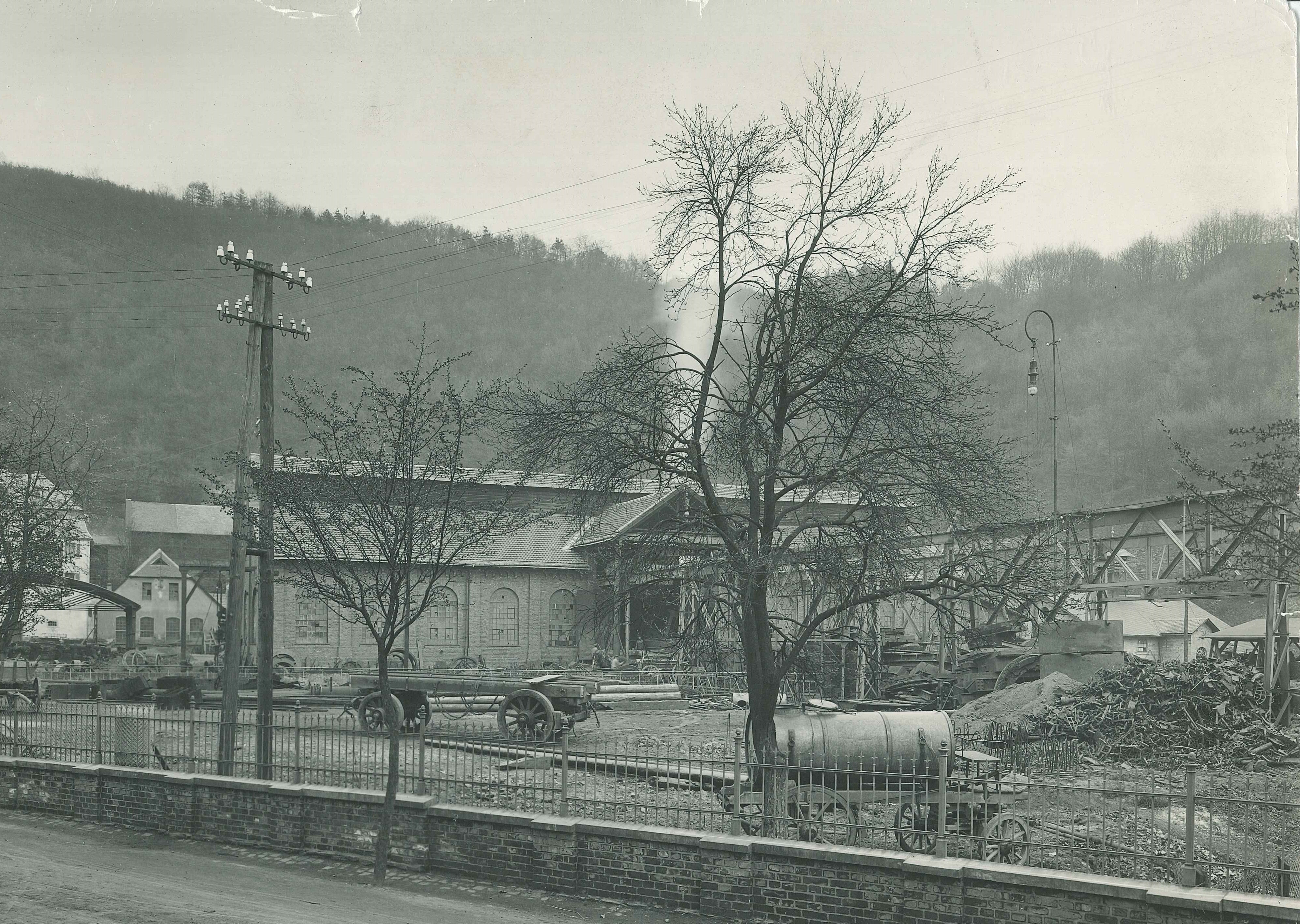 Die Sayner Hütte, Formerei und Kranbahn nach 1905 (REM CC BY-NC-SA)