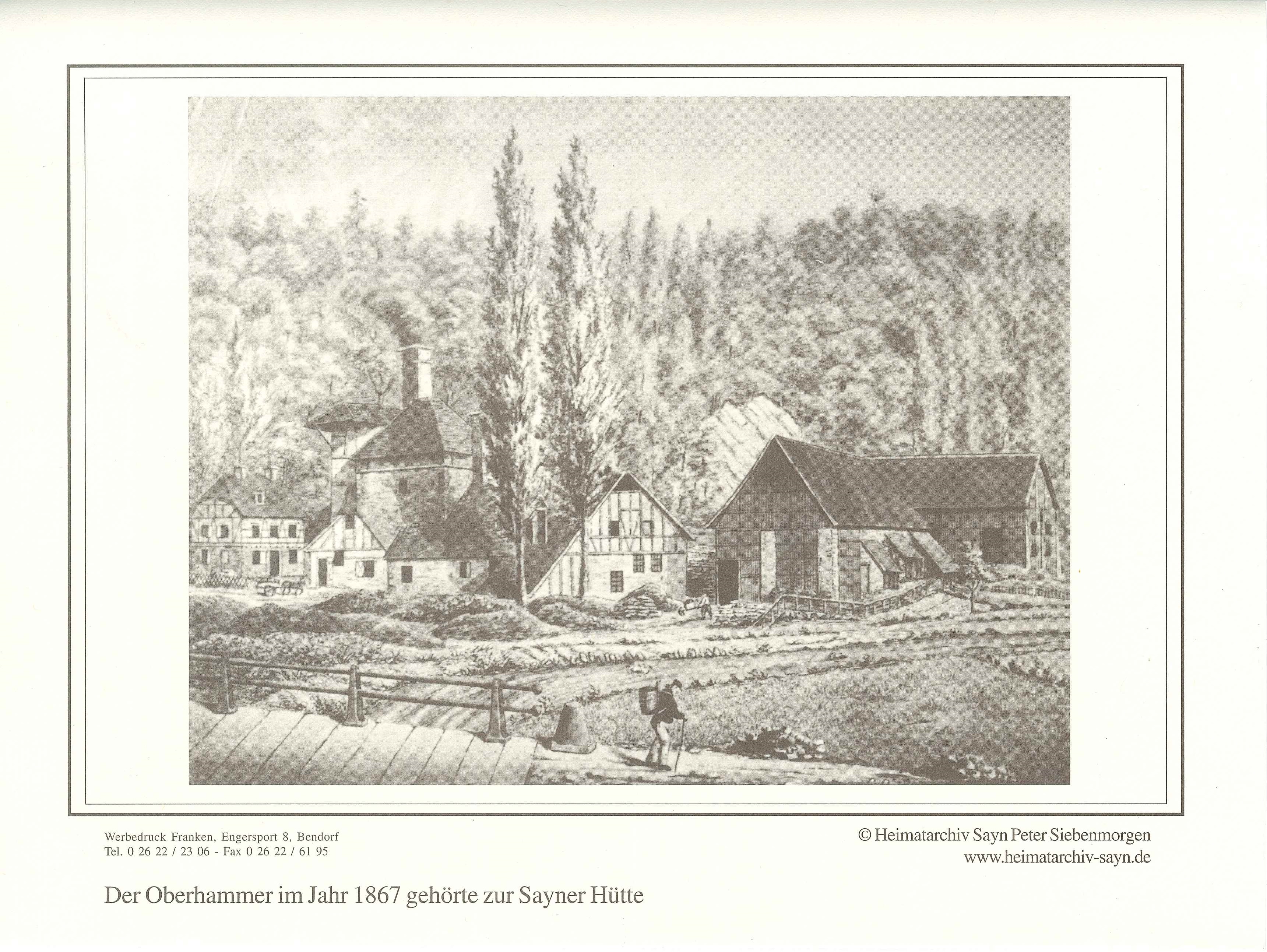 Der Oberhammer in Bendorf-Sayn, 1867 (REM CC BY-NC-SA)