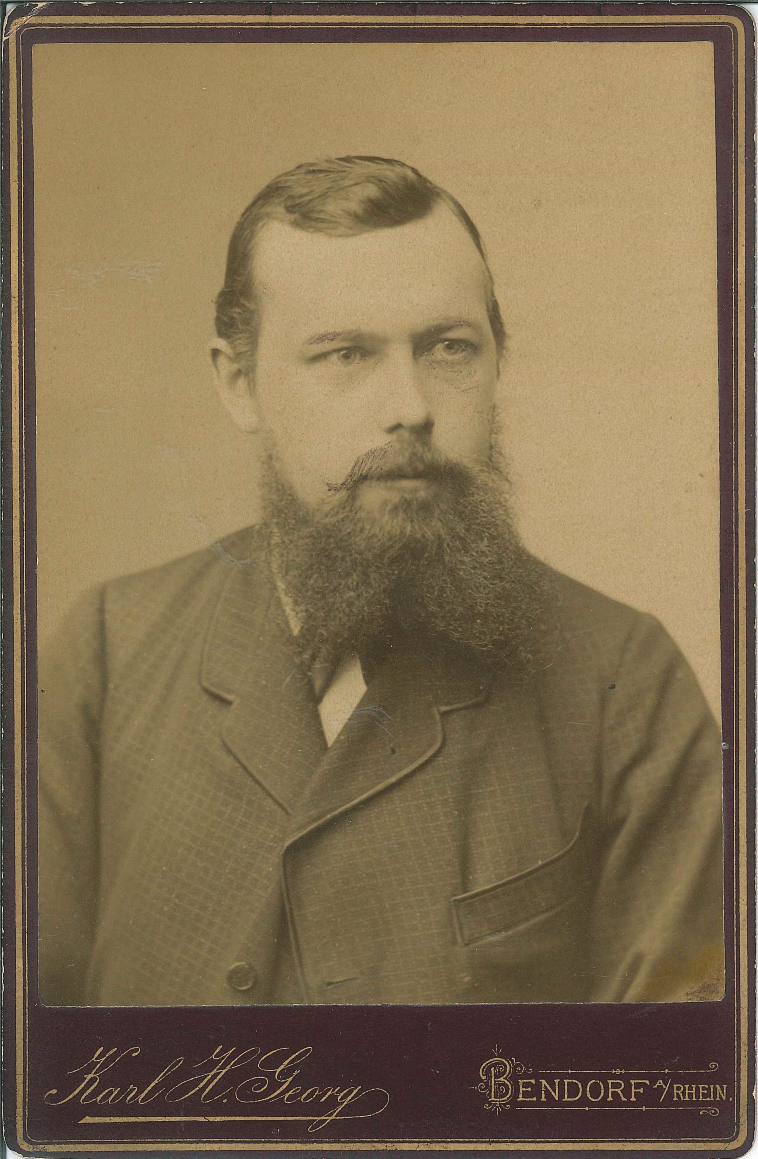 Portrait von Schlossermeister Peter Merl, 1885 (REM CC BY-NC-SA)