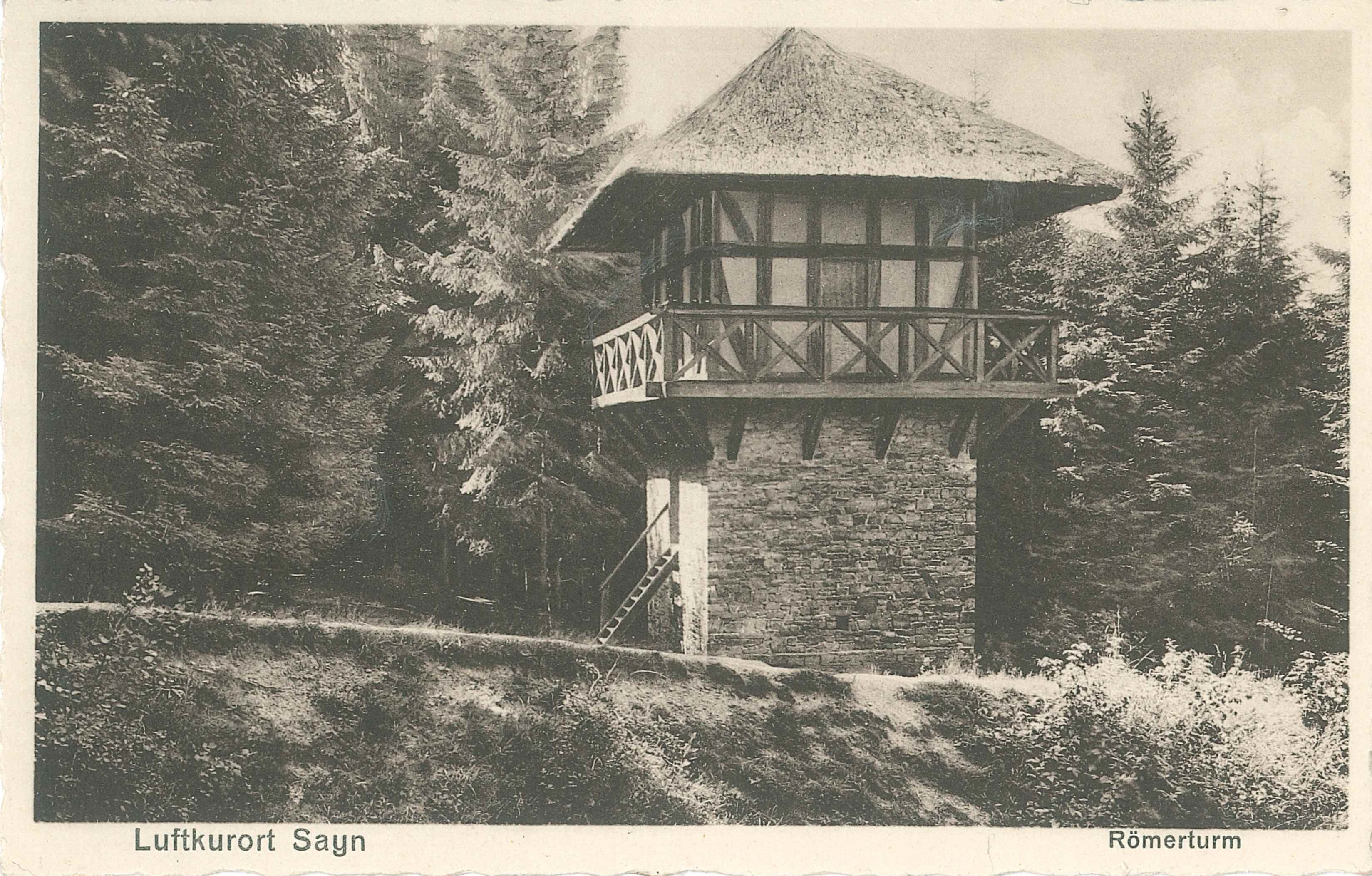 Der Römerturm am Pulverberg, Bendorf, 1912 (REM CC BY-NC-SA)