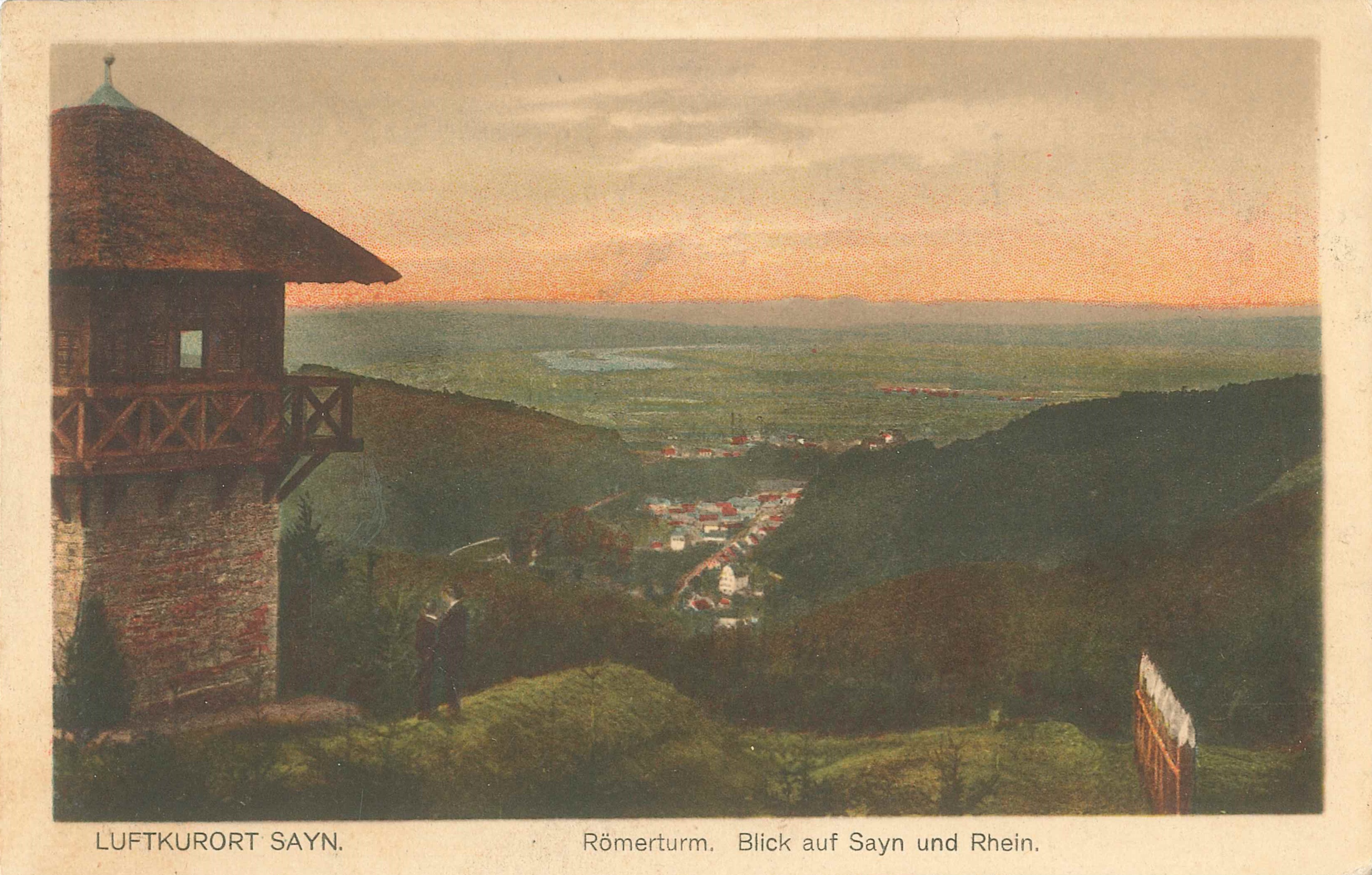 Der Römerturm am Pulverberg, Bendorf, 1914 (REM CC BY-NC-SA)