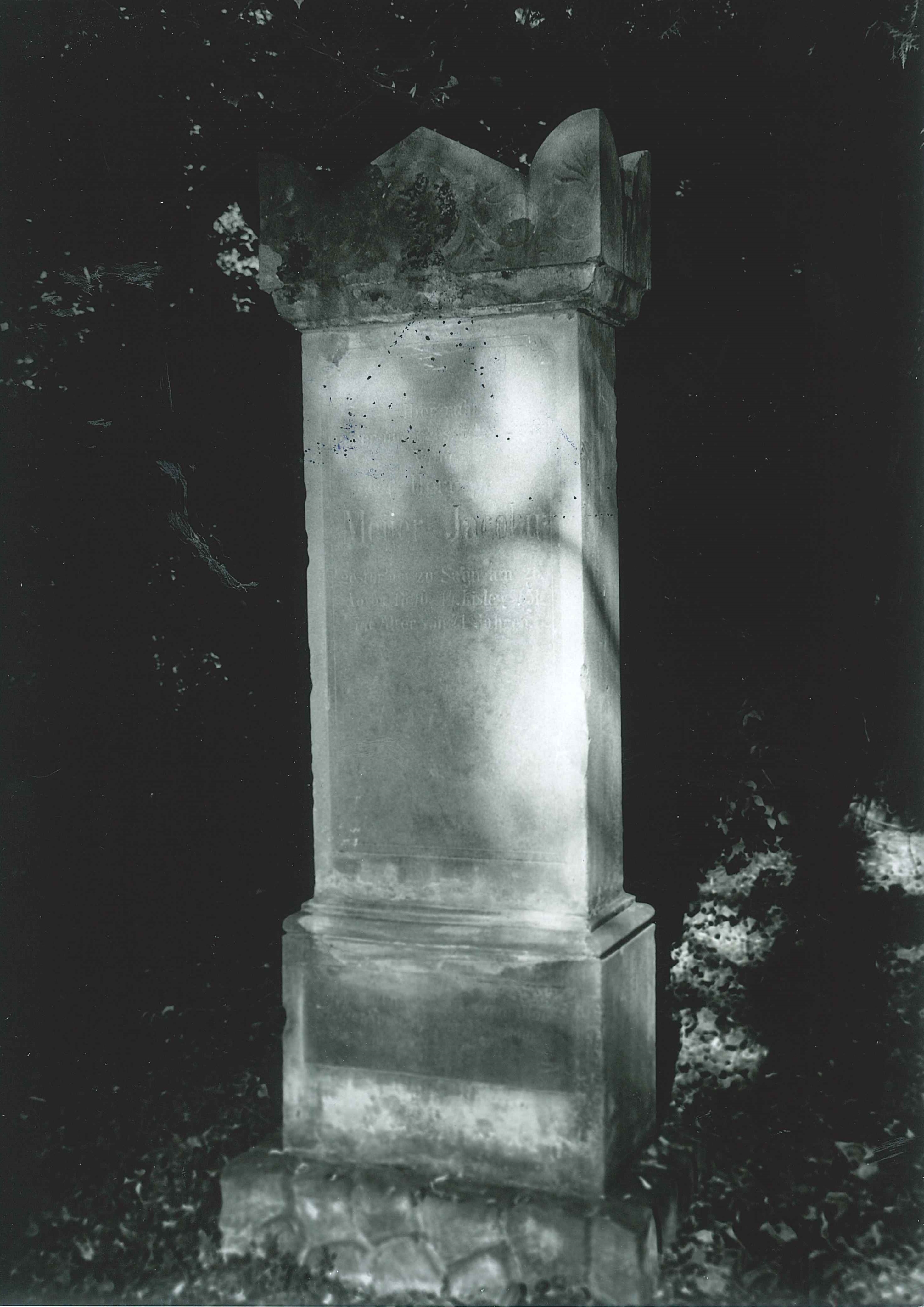 Grabstein "Meyer Jacoby", jüdischer Friedhof Sayn (REM CC BY-NC-SA)