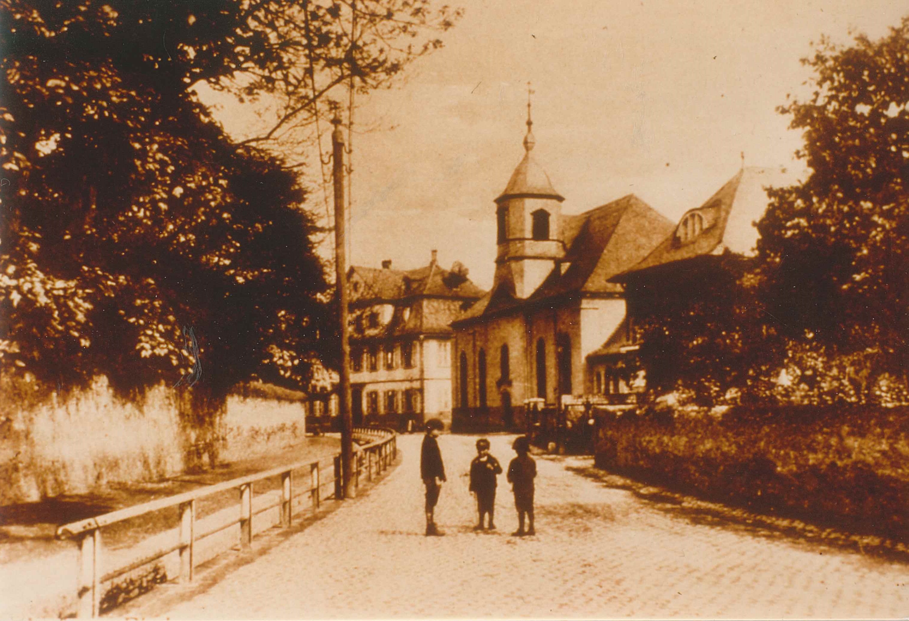 Ehemalige "Untere Kirche der Reformierten, Bendorf am Rhein, 1910 (REM CC BY-NC-SA)
