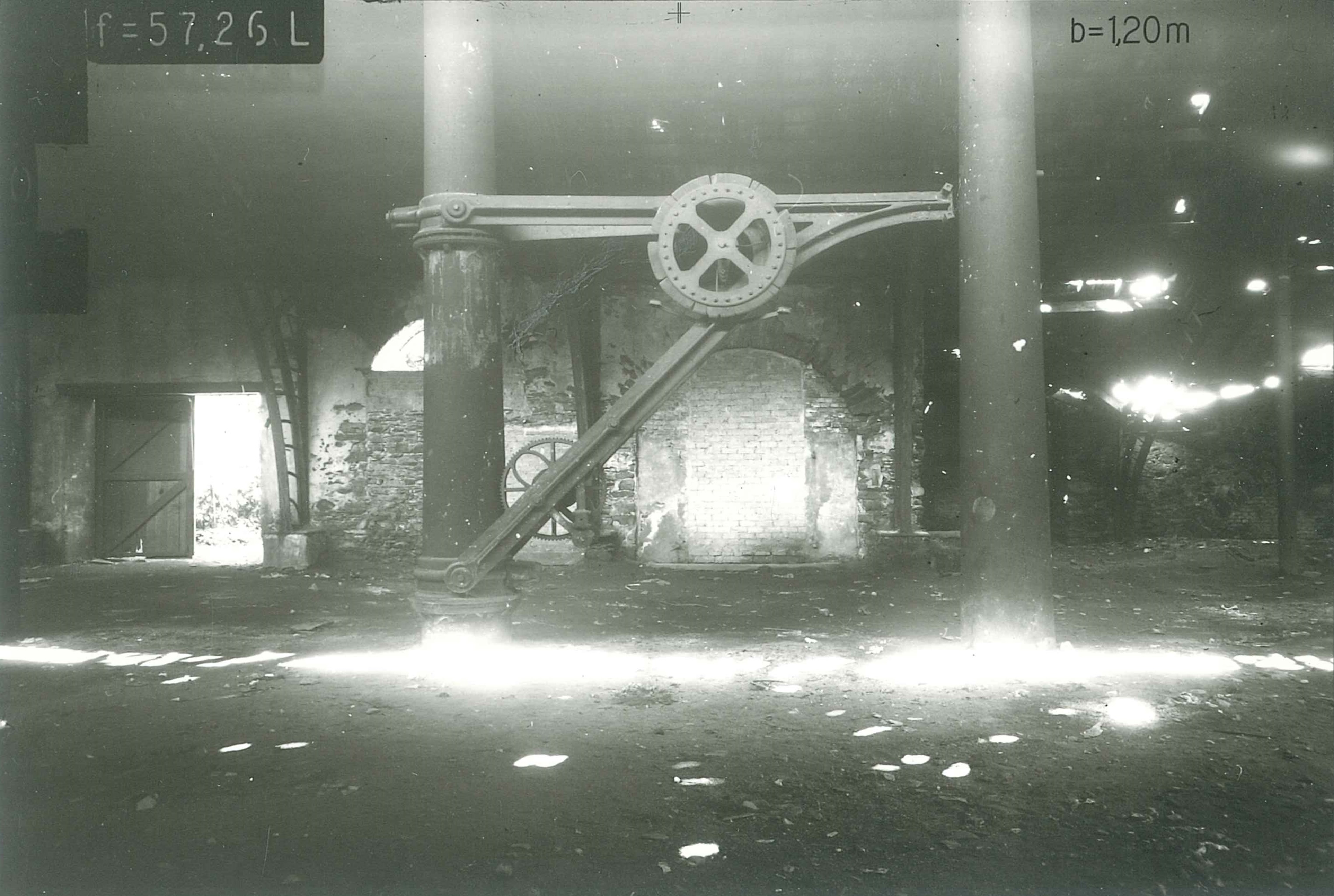 Gießhalle der Sayner Hütte, Innenansicht 1973 (REM CC BY-NC-SA)