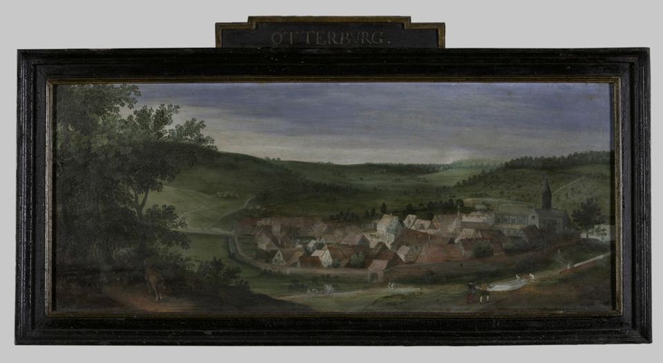 "Ansicht von Otterberg" (aus einer Gemäldeserie mit den Abbildungen kurpfälzischer Ortschaften) (Historisches Museum der Pfalz, Speyer CC BY)
