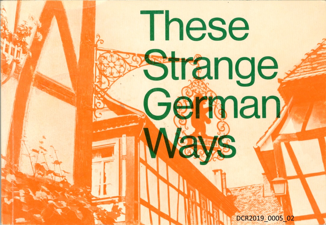 Buch, These Strange German Ways ("dc-r" docu center ramstein CC BY-NC-SA)