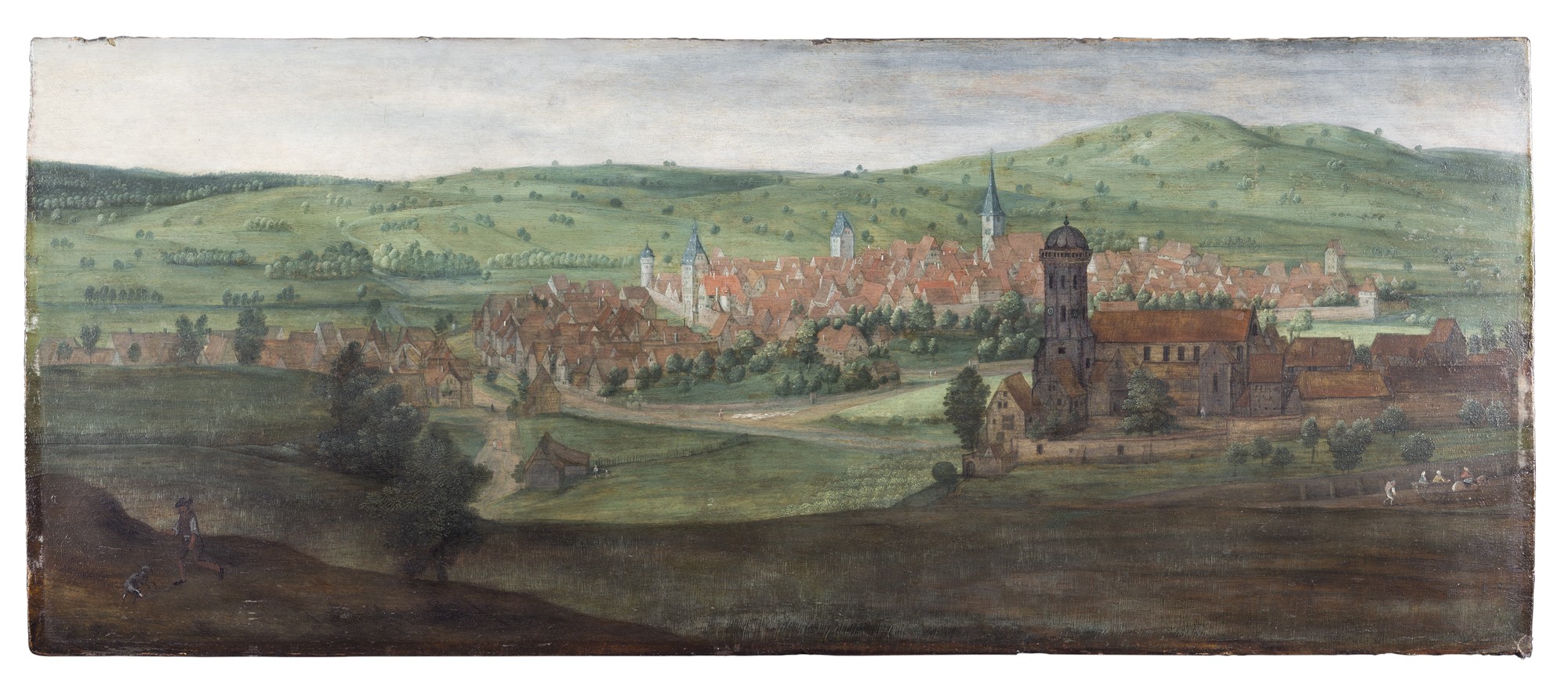 Ansicht von Sinsheim (Historisches Museum der Pfalz, Speyer CC BY)