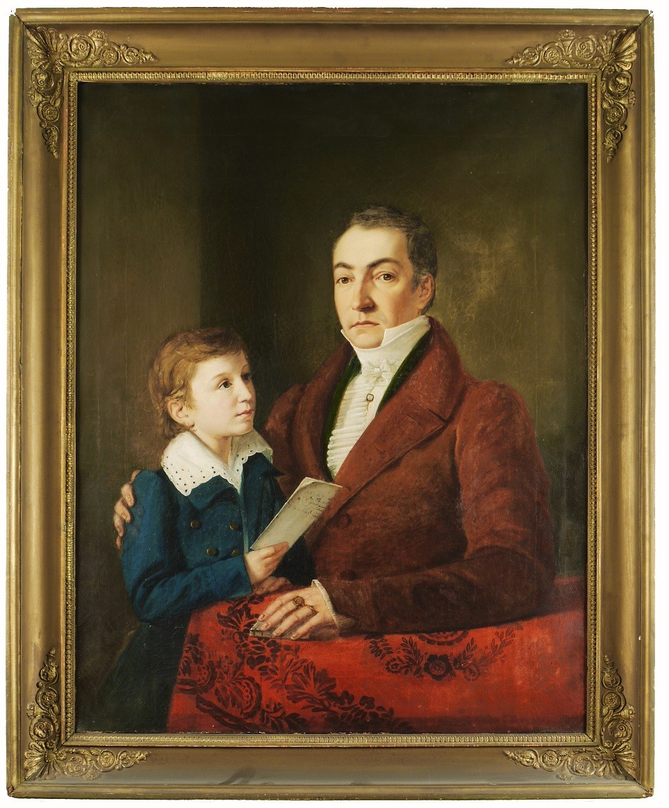 Georf Friedrich Keim und sein Sohn Friedrich (Historisches Museum der Pfalz, Speyer CC BY)