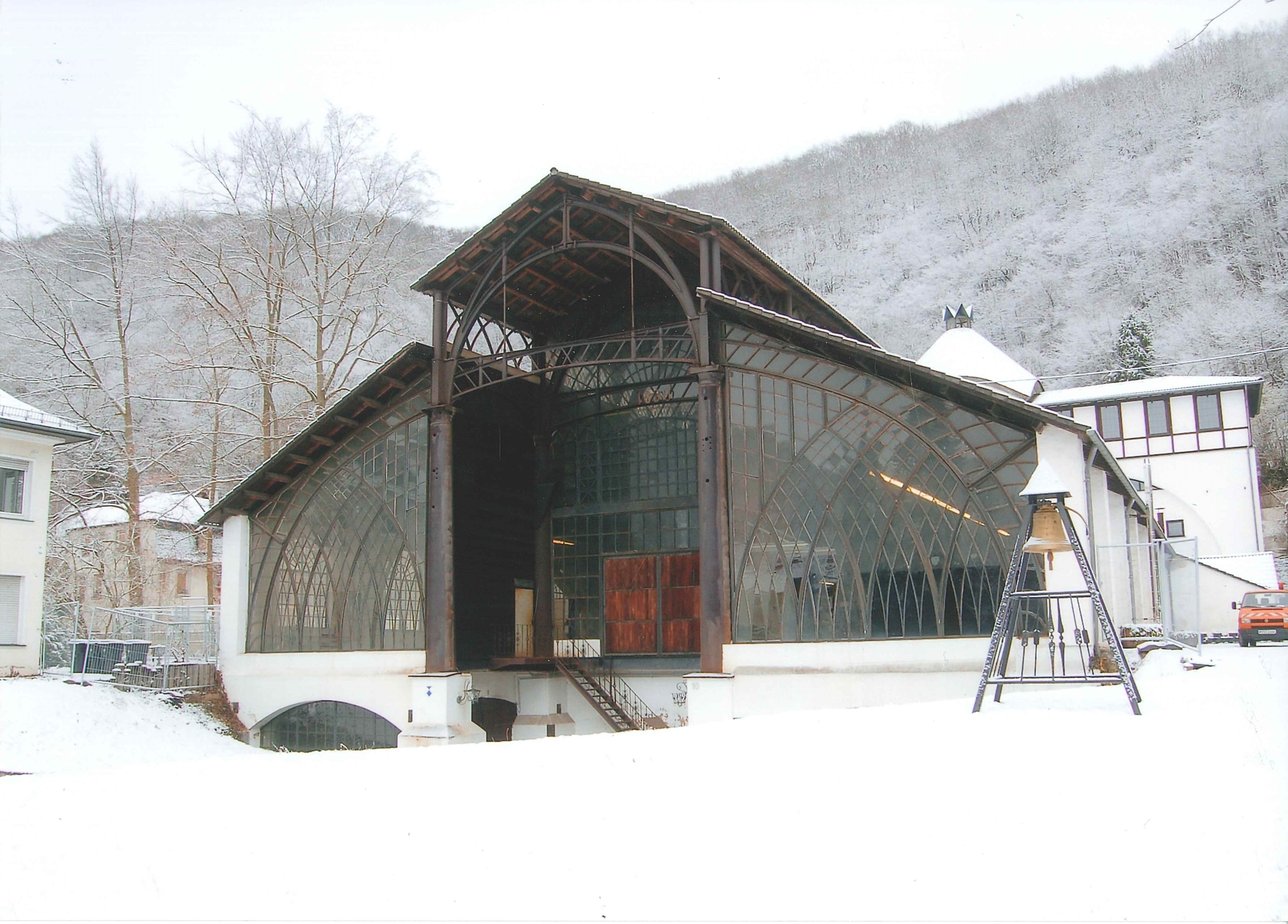 Gießhalle der Sayner Hütte, Westfassade (REM CC BY-NC-SA)